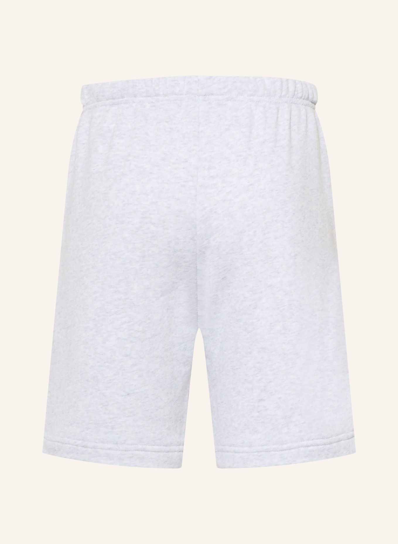 adidas Short en molleton: GRIS CLAIR / BEIGE / ÉCRU