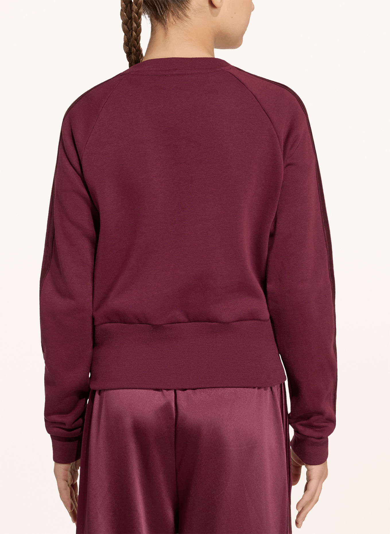 adidas SATIN Sweatshirt: FUCHSIA
