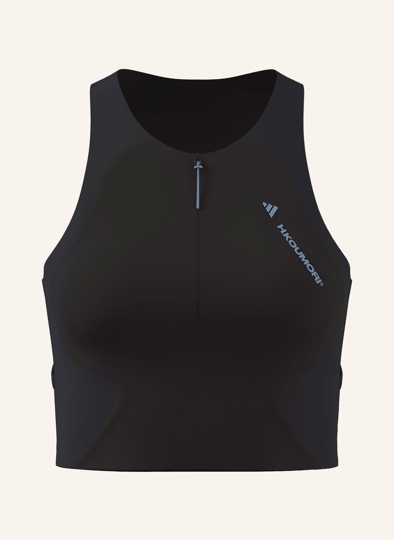 adidas Lauftop HERMANOS KOUMORI RUNNING: DUNKELBRAUN / SCHWARZ