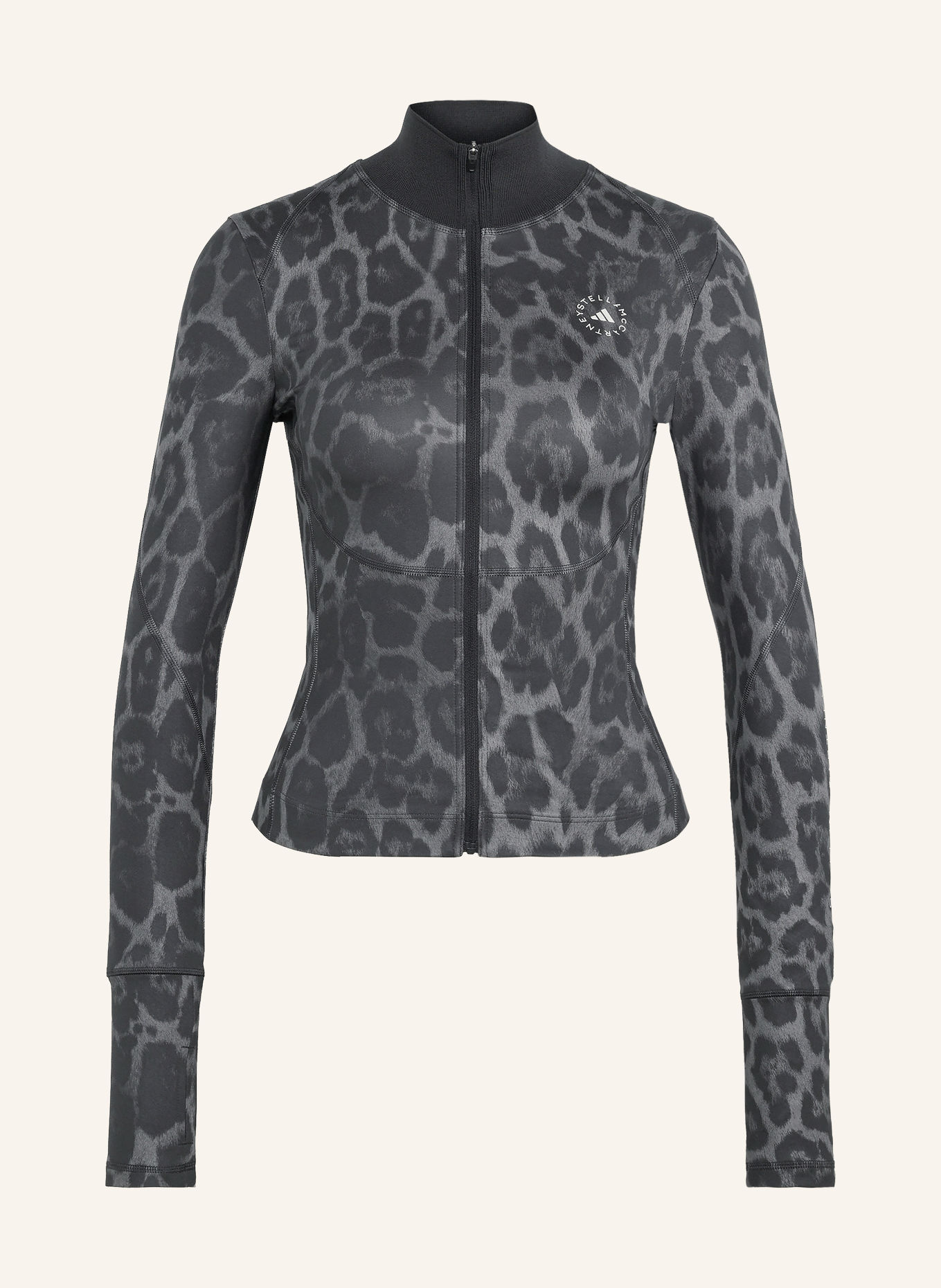 adidas by Stella McCartney Trainingsjacke ADIDAS BY STELLA MCCARTNEY: GRAU / DUNKELGRAU