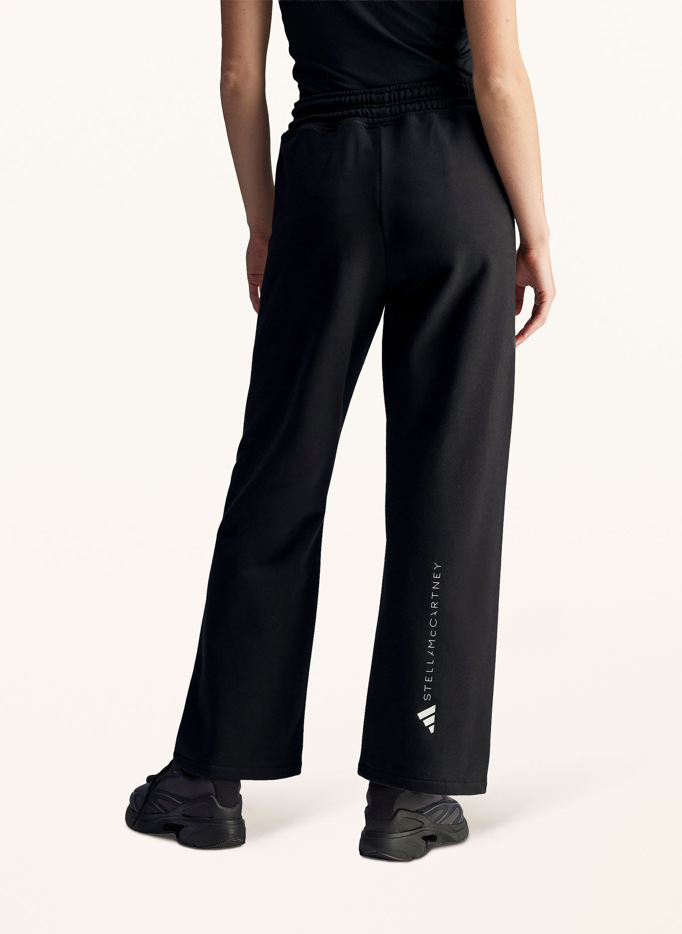 adidas by Stella McCartney ADIDAS BY STELLA MCCARTNEY Sweatpants: BLACK