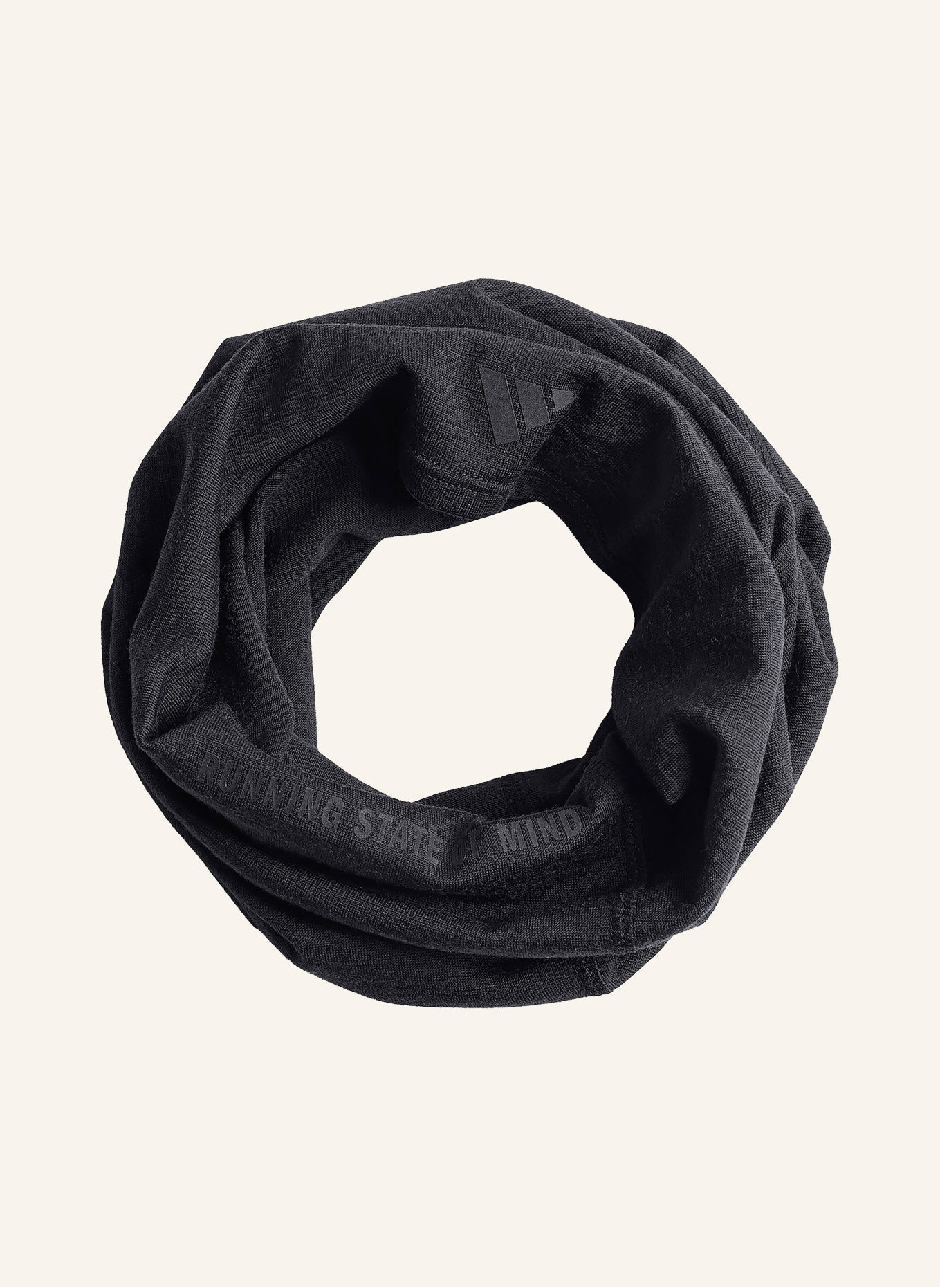 adidas Chauffe-cou et nuque RUNNING MERINO en laine mérinos: NOIR