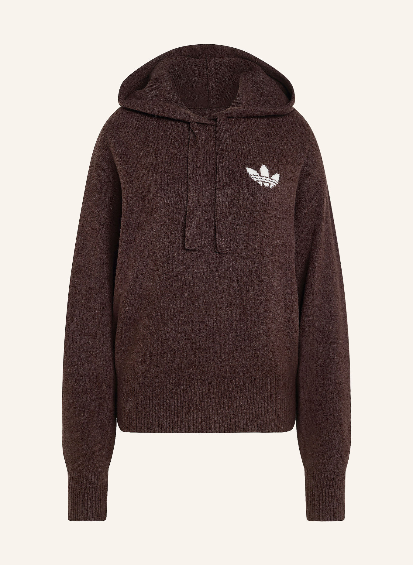 adidas Originals Hoodie ESSENTIELL: MARRON FONCÉ