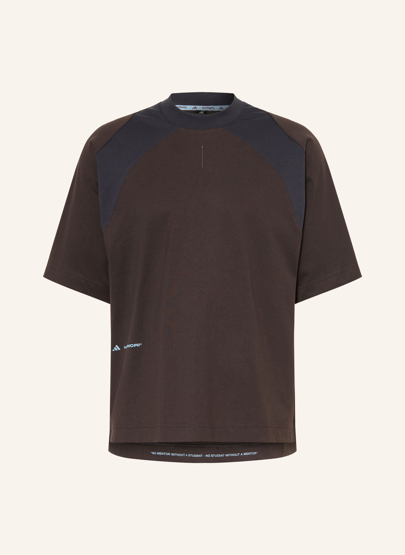 adidas HERMANOS KOUMORI T-shirt: DARK BROWN / DARK GRAY