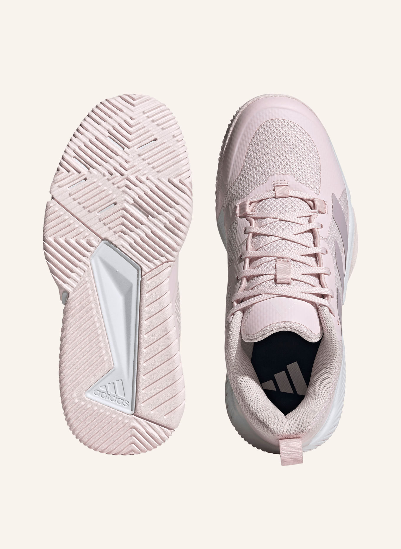 adidas Indoor shoes COURT TEAM 2.0: LIGHT PINK / PINK