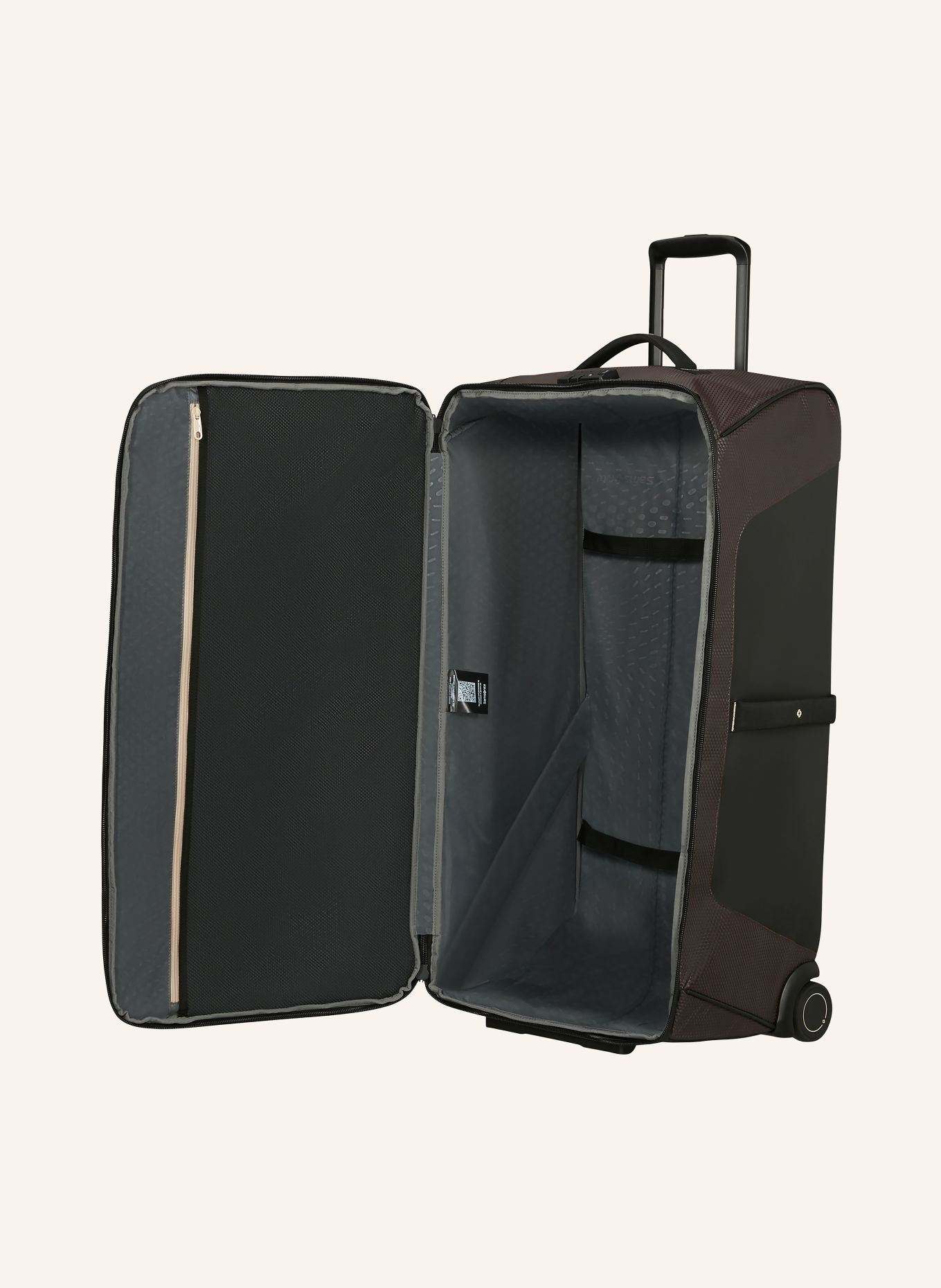 Samsonite Sac de voyage ECODIVER 122 l: MARRON FONCÉ / NOIR