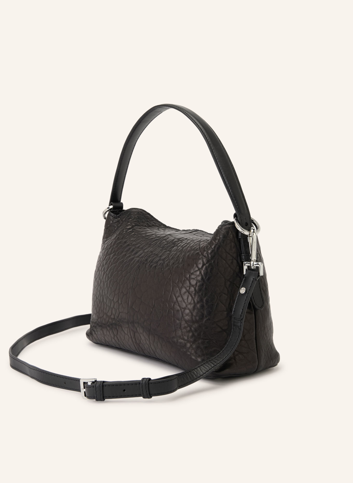 BOGNER Beuteltasche ANZERE PHOENIX: SCHWARZ / SILBER