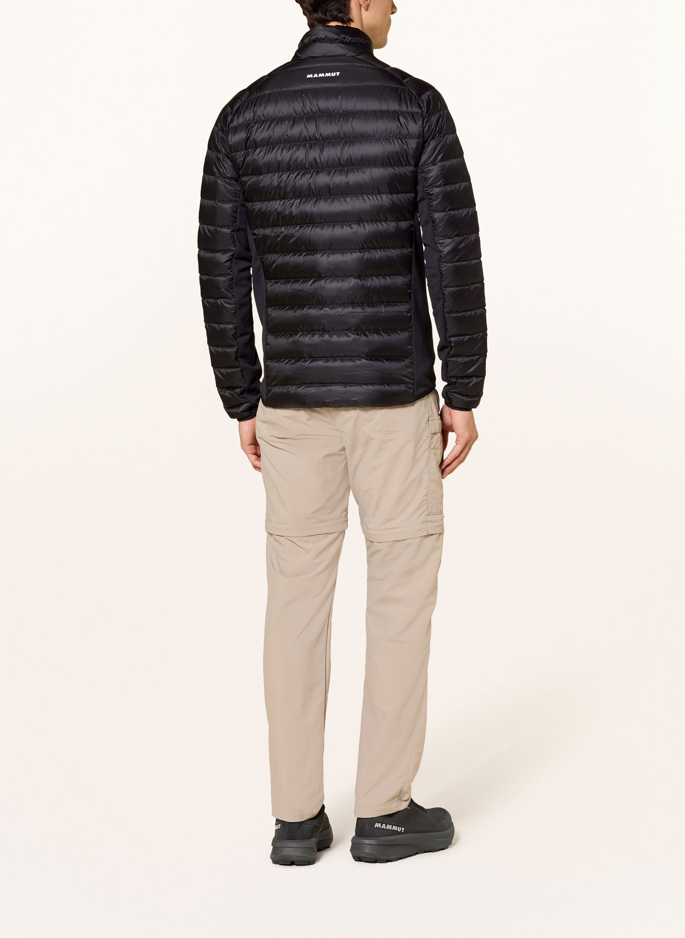 MAMMUT BROAD PEEK IN Hybrid Down Jacket: BLACK