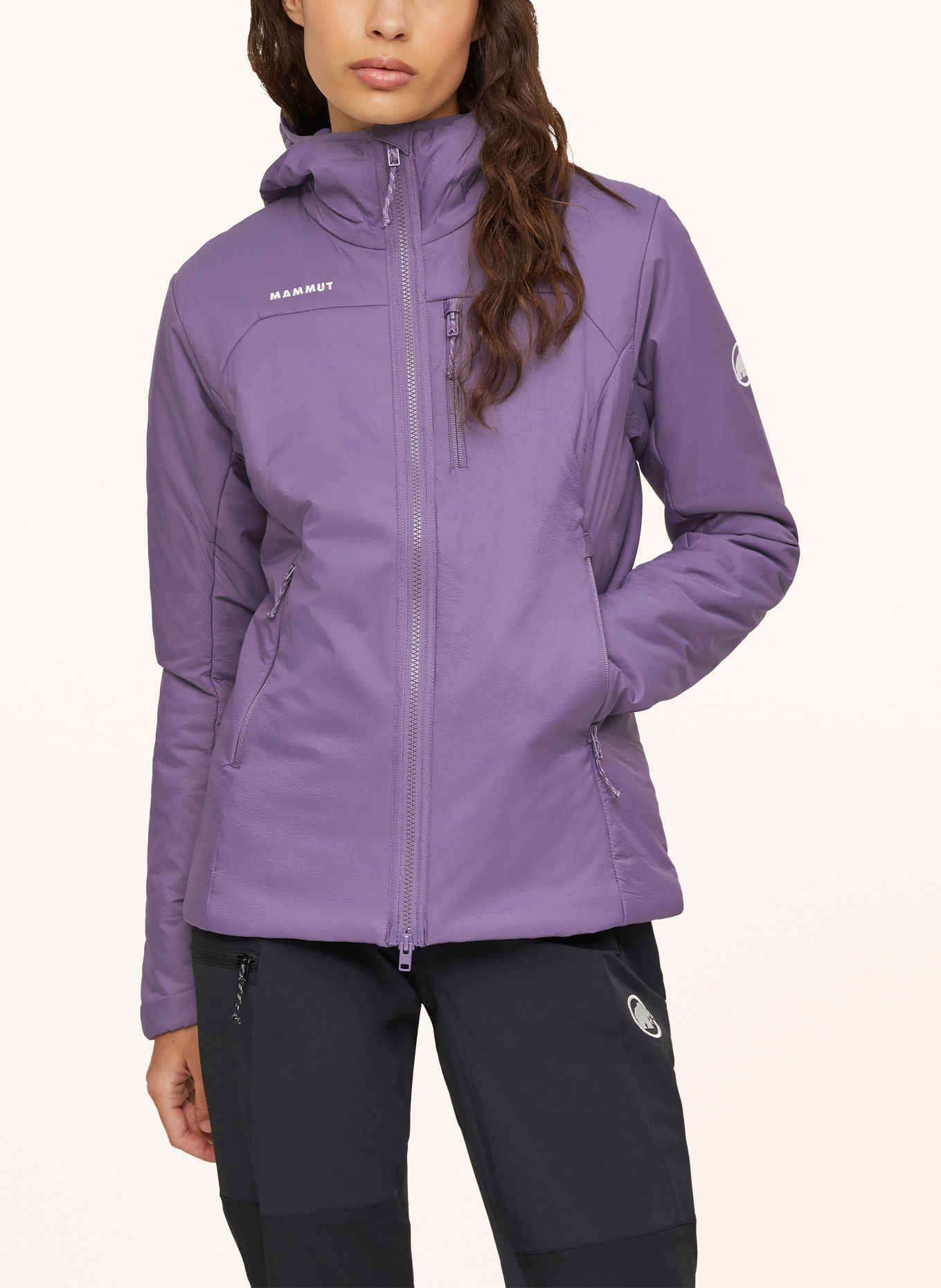 MAMMUT Veste technique RIME IN HOODED: LILAS