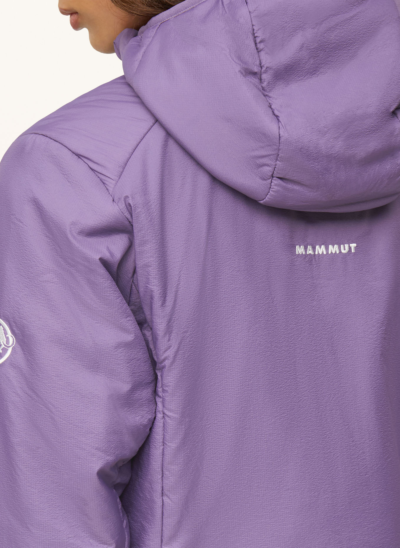 MAMMUT Veste technique RIME IN HOODED: LILAS