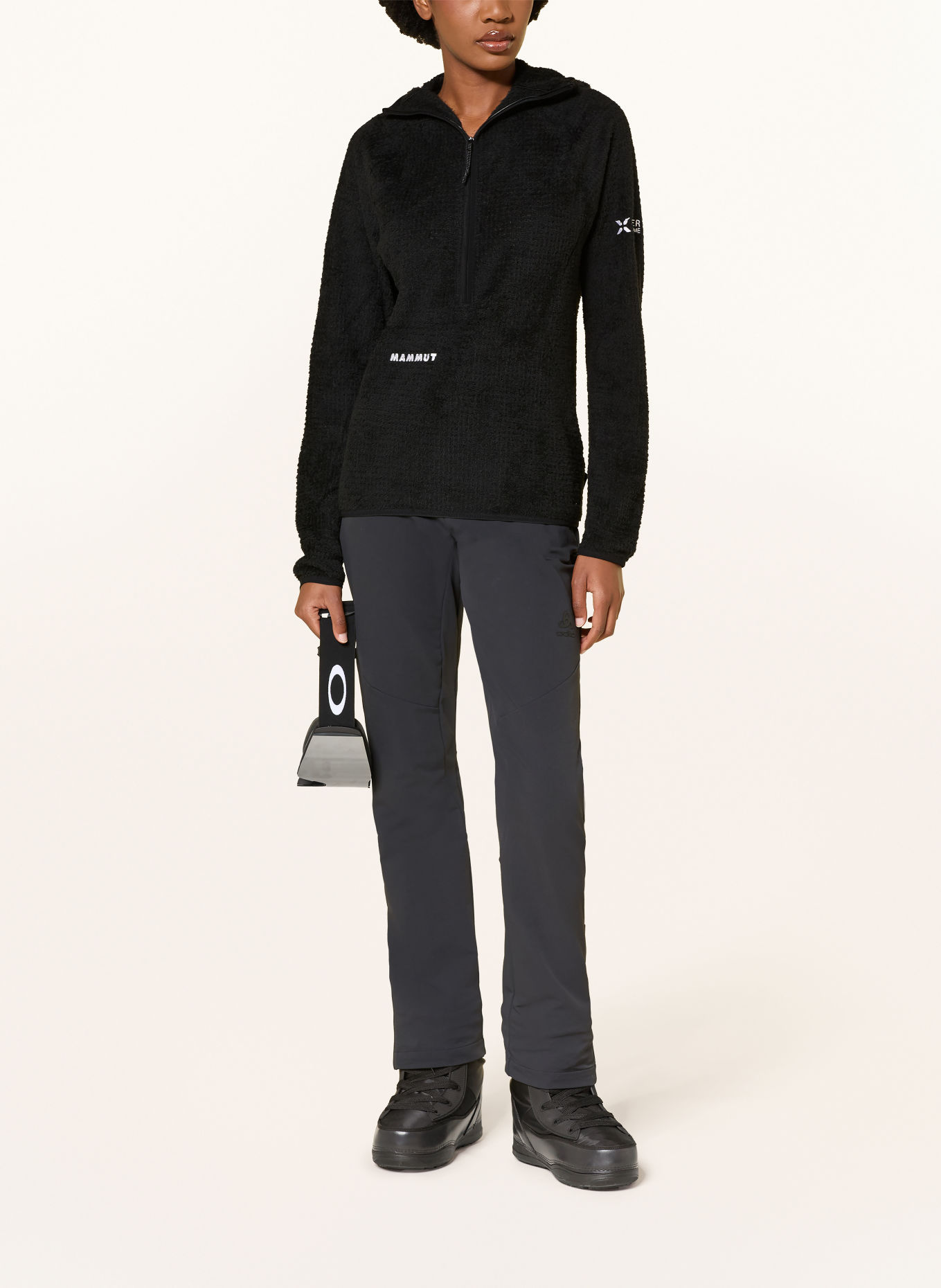 MAMMUT Midlayer EIGER FREE: ZWART