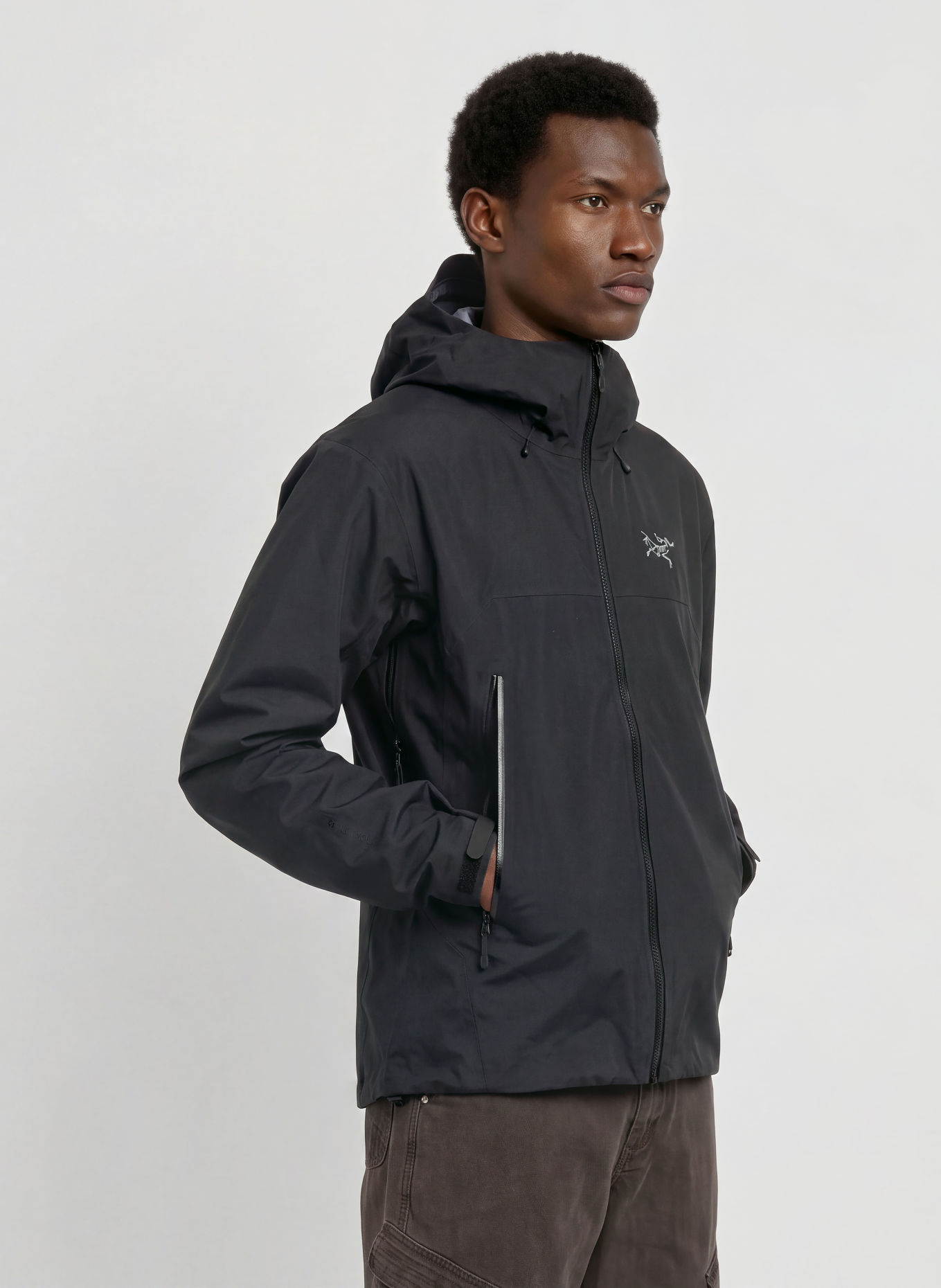 ARC'TERYX Hardshell-Jacke BETA SL: SCHWARZ