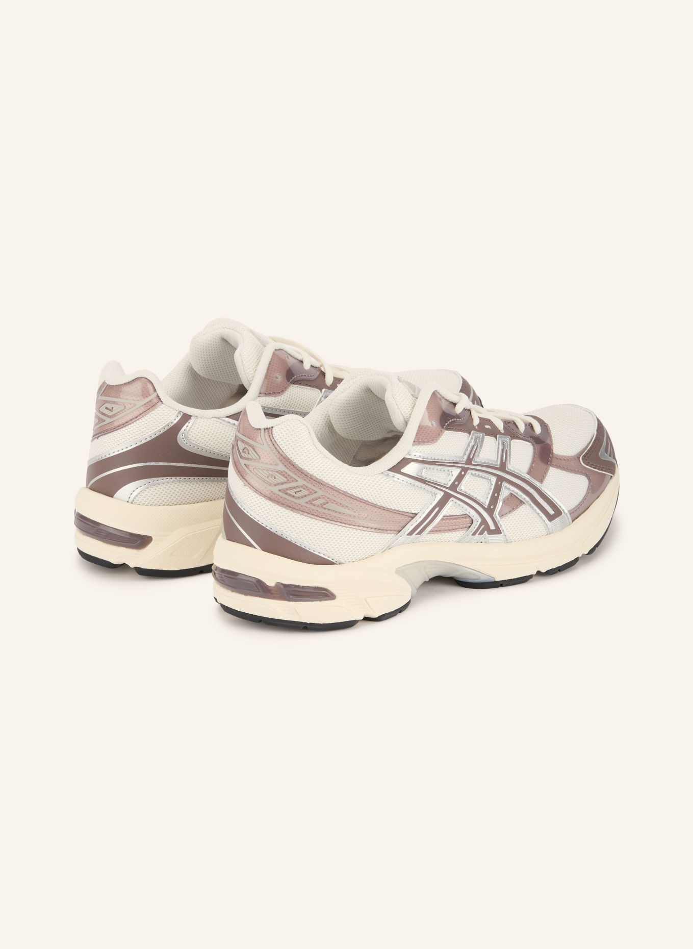 ASICS Sneaker GEL-1130: CREME / SILBER / DUNKELBRAUN