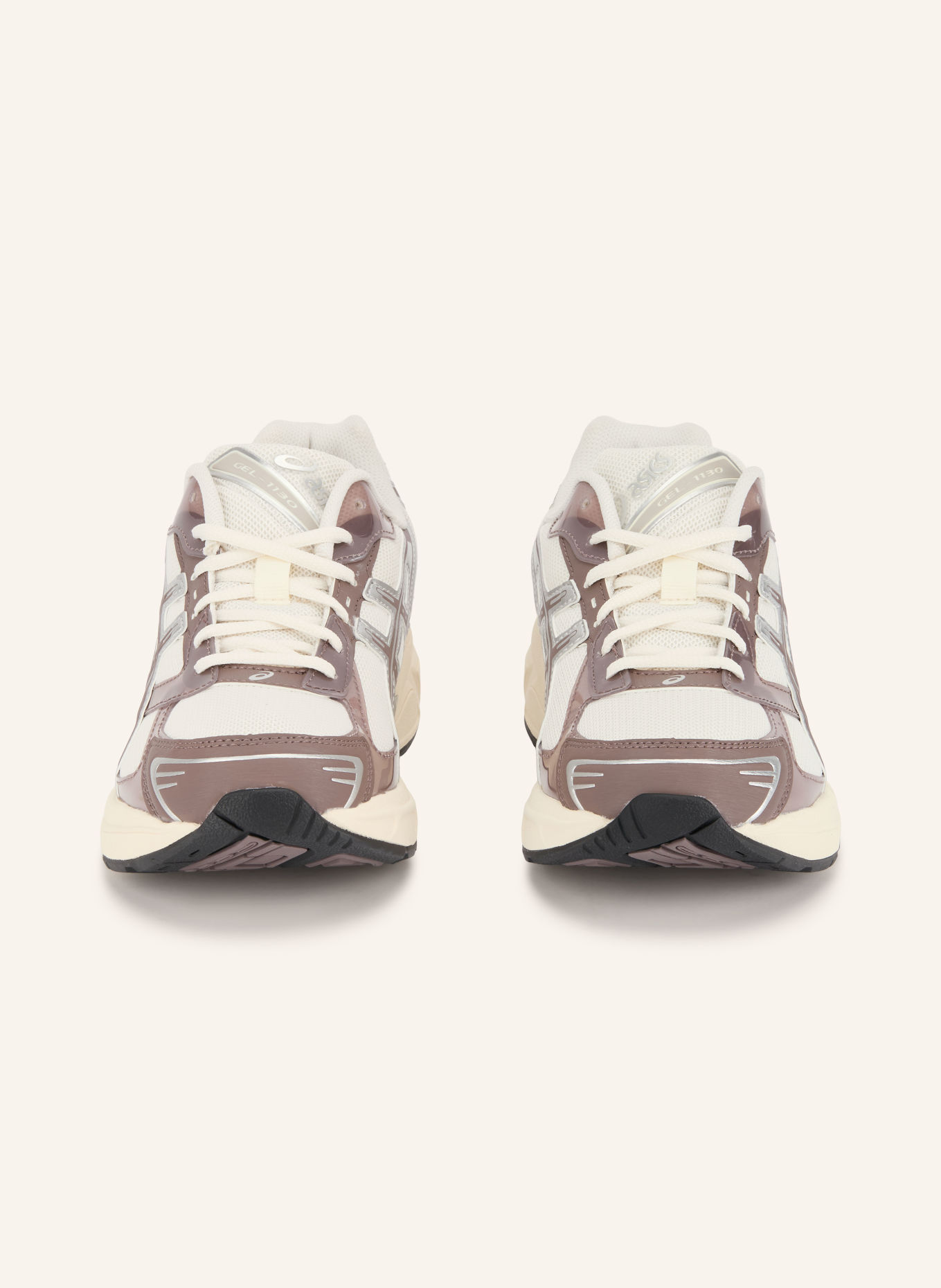 ASICS Sneaker GEL-1130: CREME / SILBER / DUNKELBRAUN