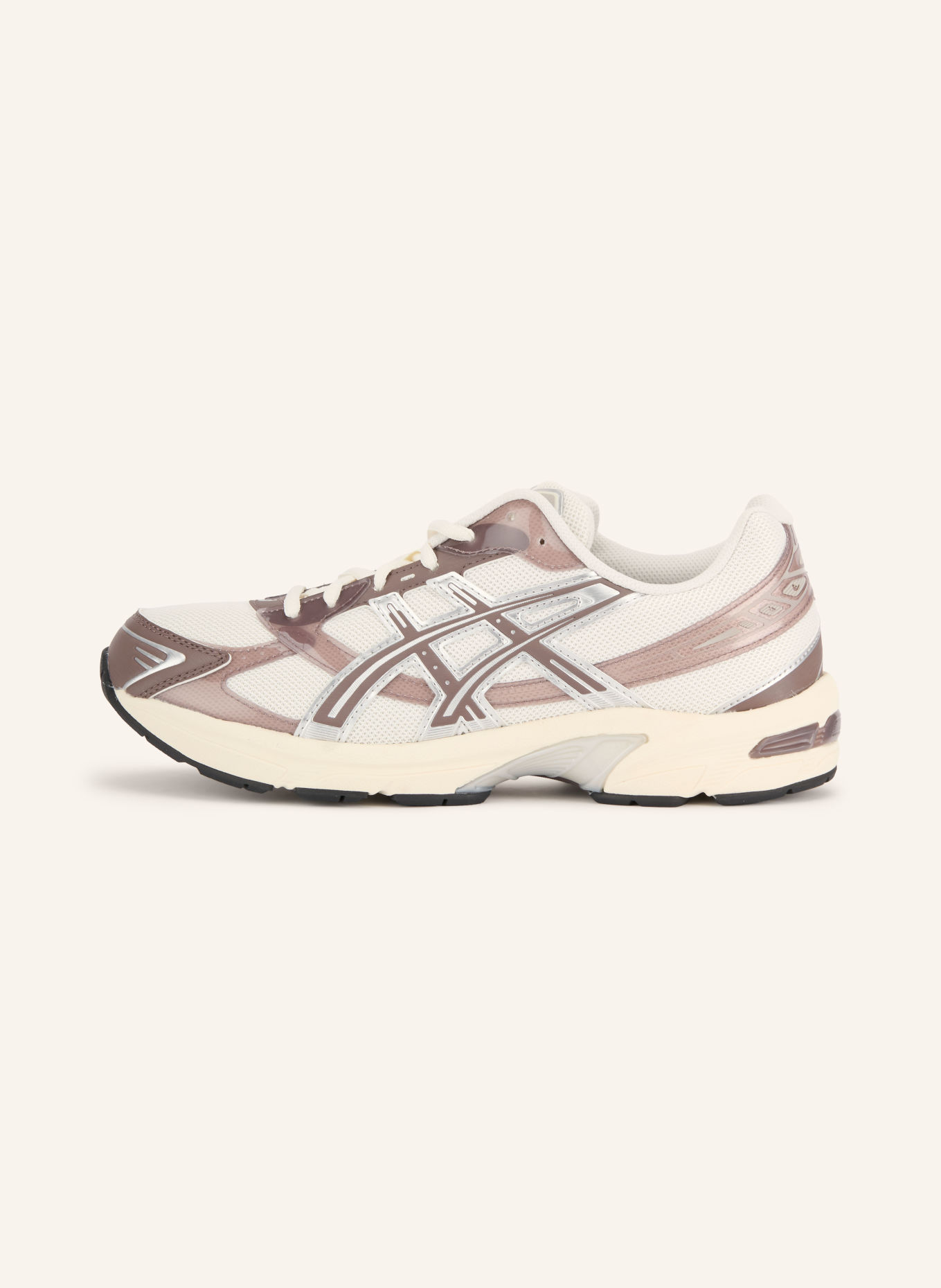 ASICS Sneaker GEL-1130: CREME / SILBER / DUNKELBRAUN