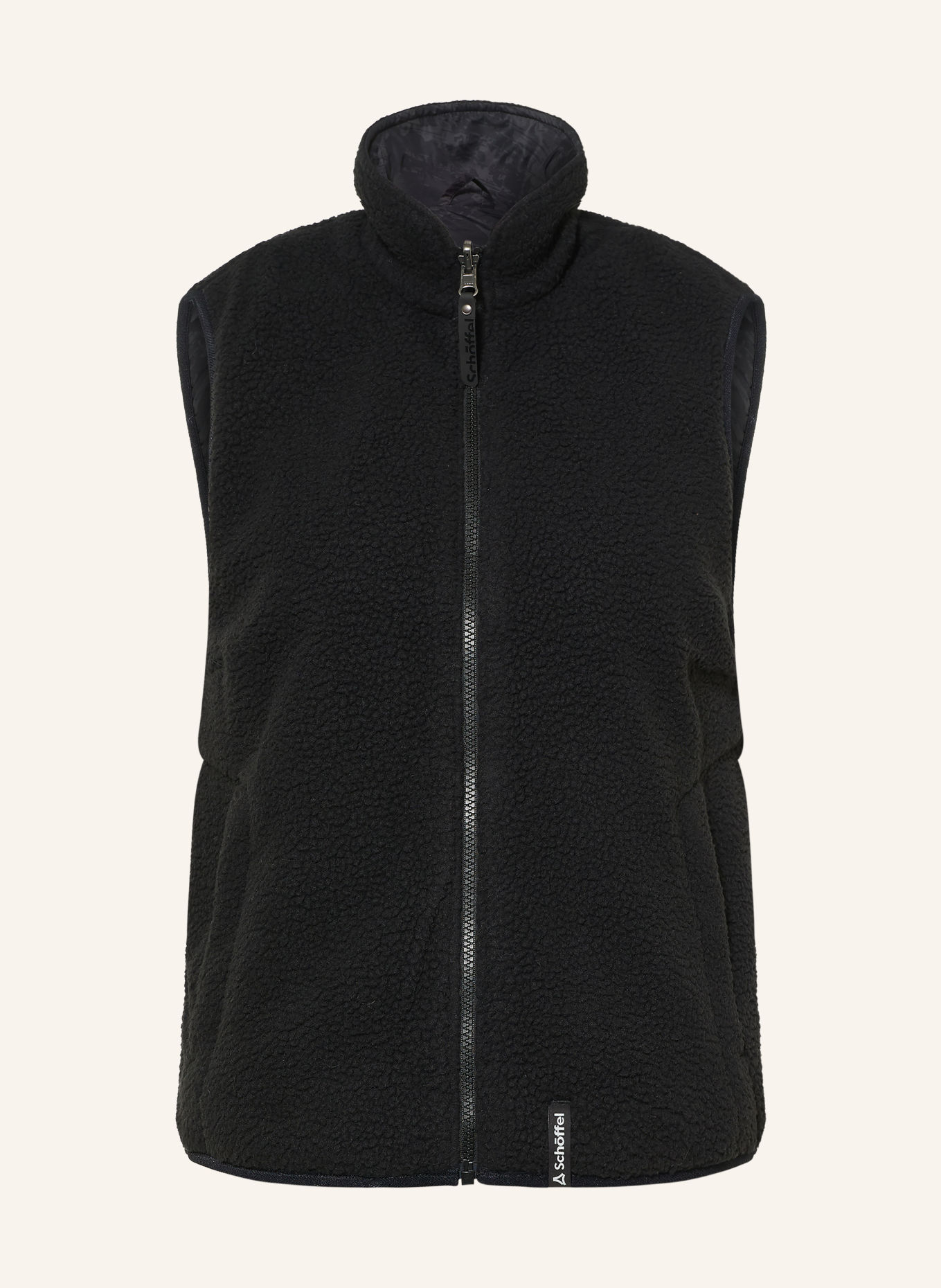 Schöffel Omkeerbare Bodywarmer PURGA: ZWART
