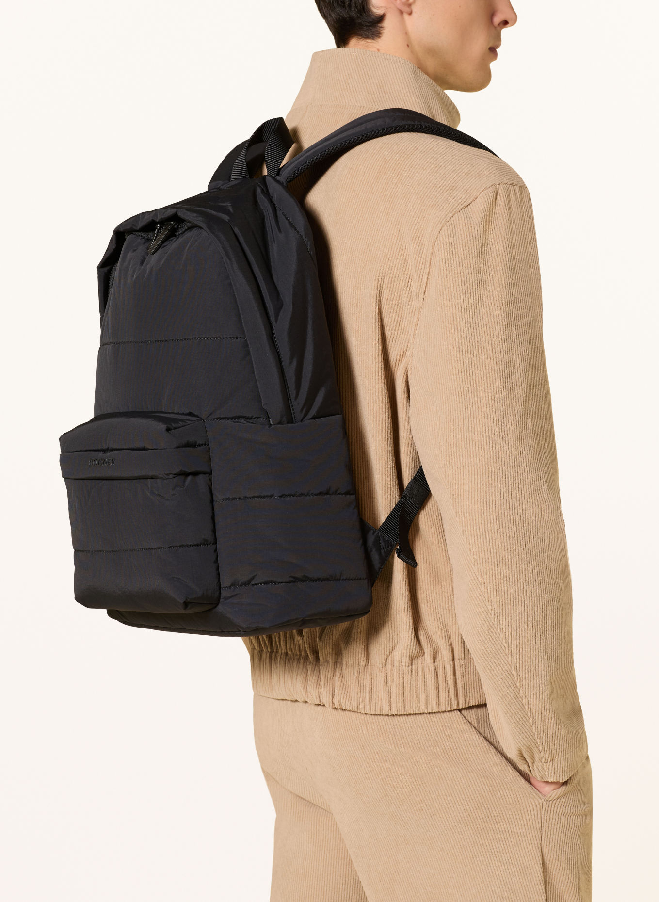 BOGNER BROMONT LUGH Backpack with laptop compartment: BLACK