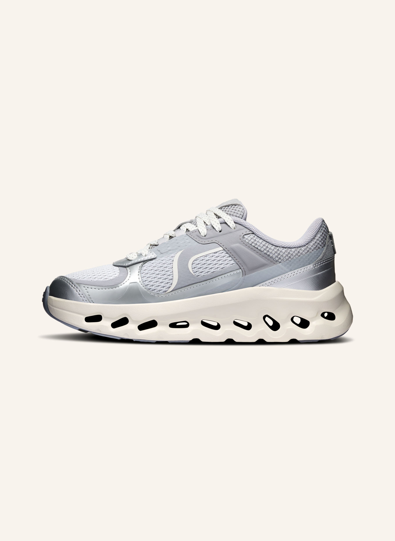 On Sneaker CLOUDTILT ARC: GRAU / SILBER / HELLGRAU