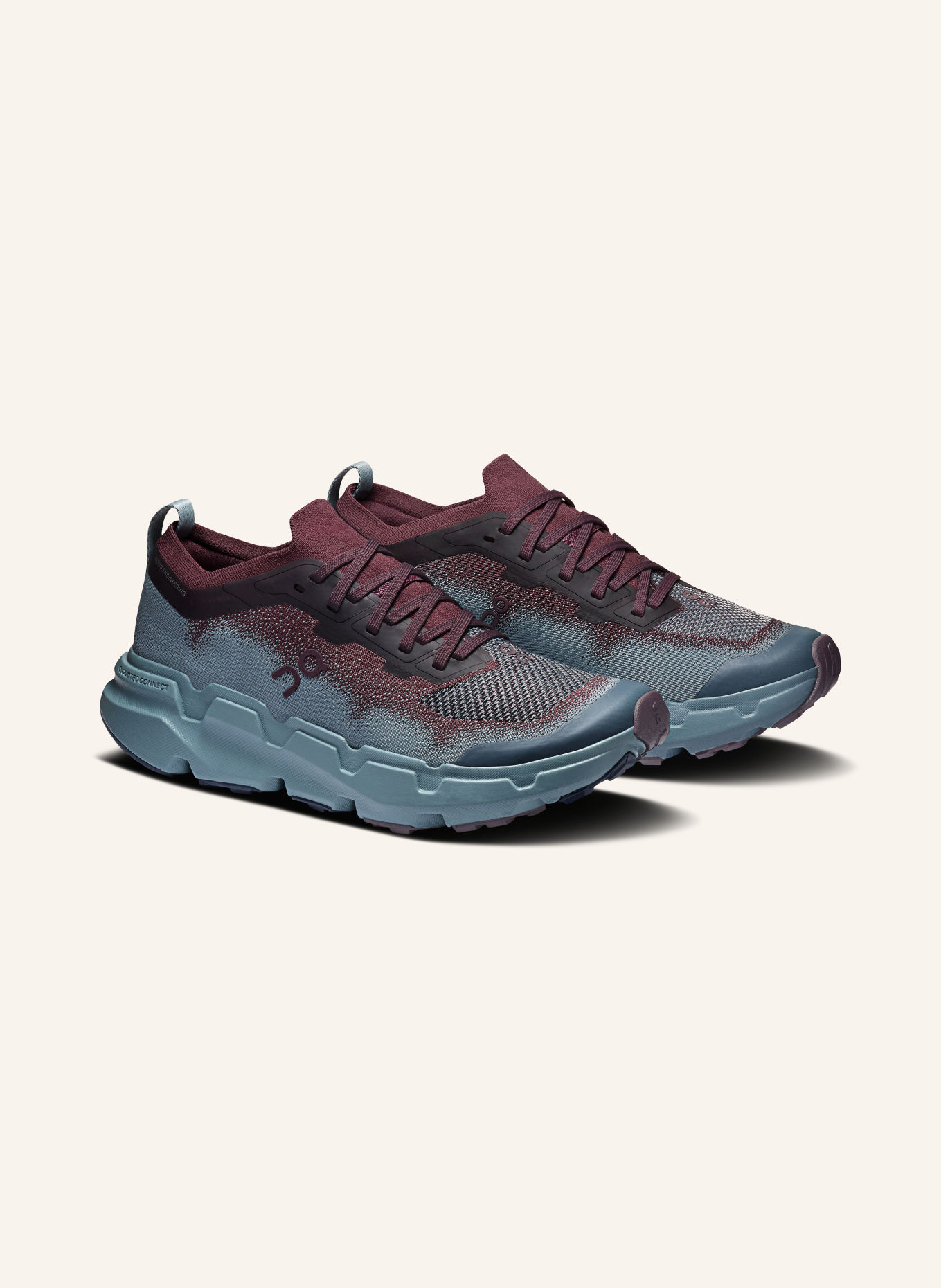 On Sneakers CLOUDSOMA: ROUGE FONCÉ / BLEU