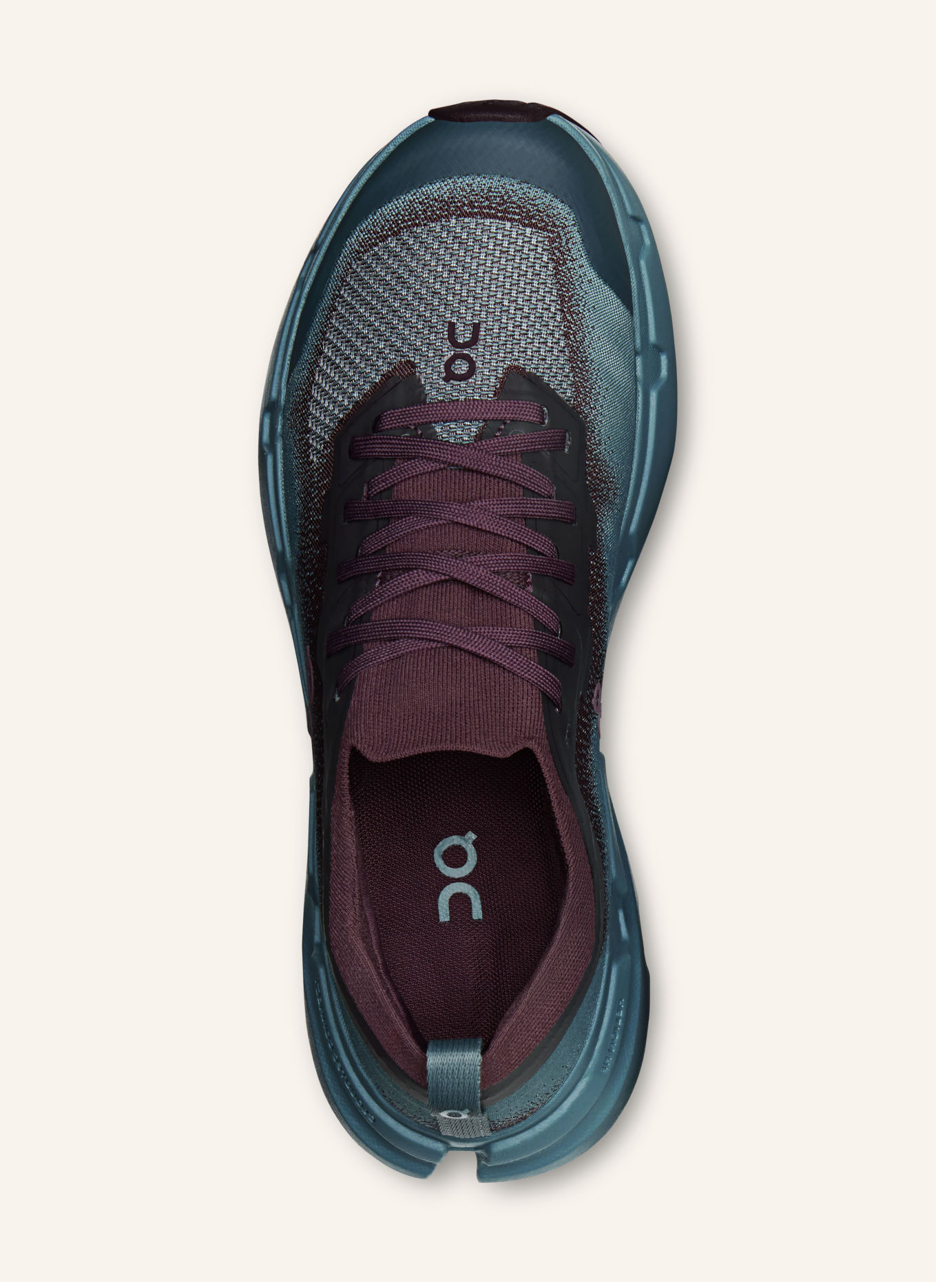 On Sneakers CLOUDSOMA: ROUGE FONCÉ / BLEU