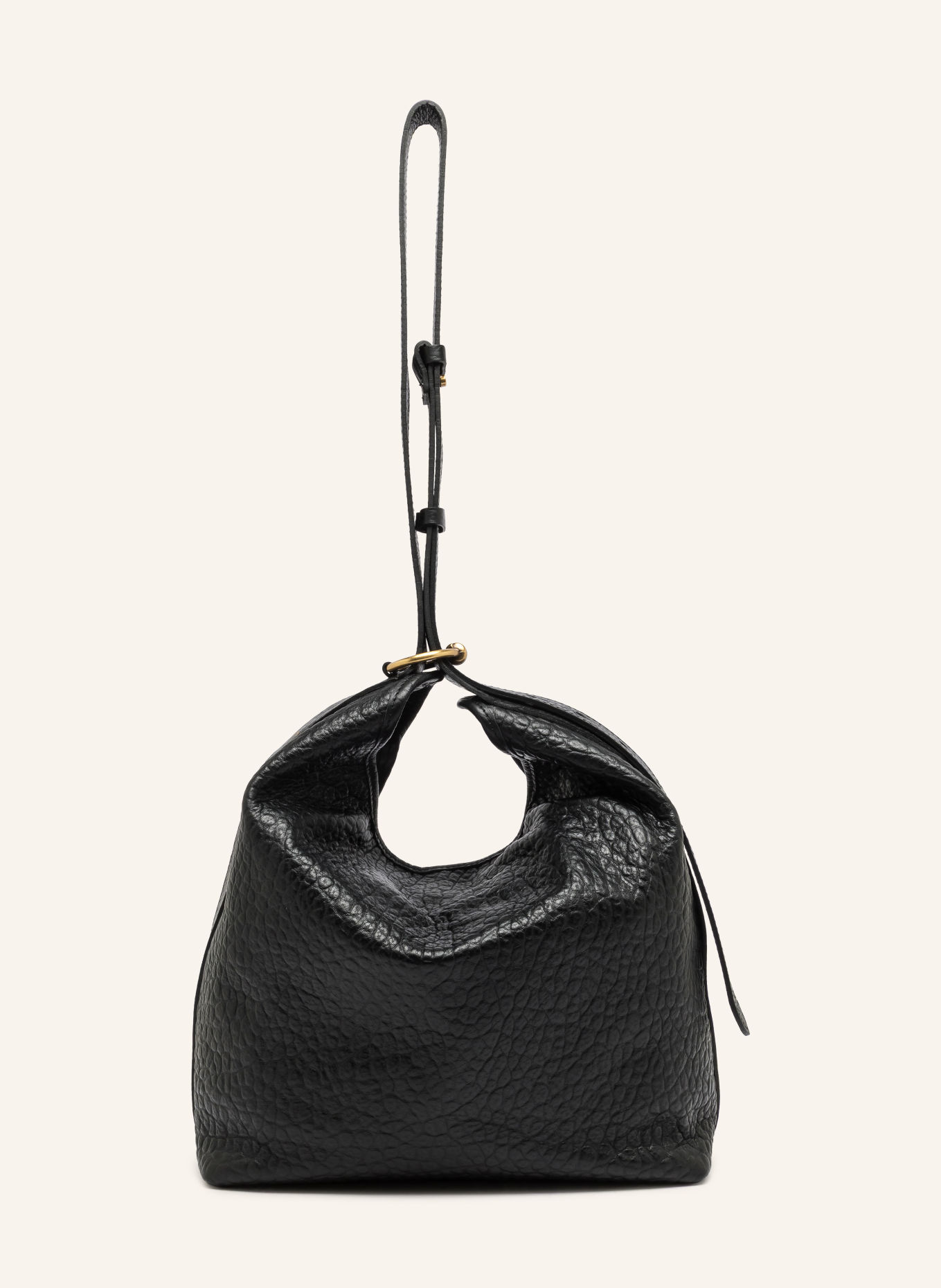 GIANNI CHIARINI Beuteltasche CARLA: SCHWARZ / GOLD