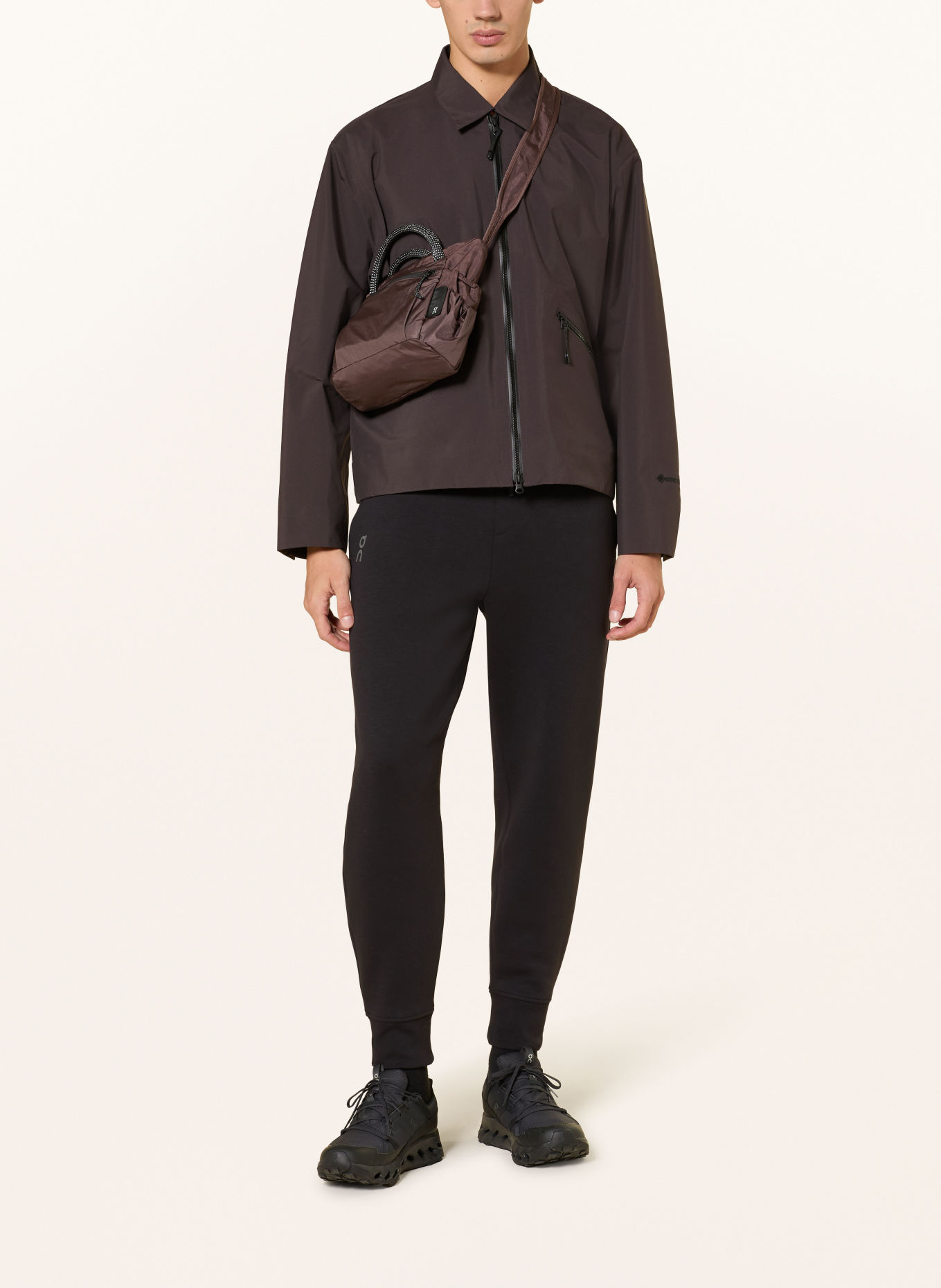 On Schoudertas MINI ELITE: MARRON FONCÉ