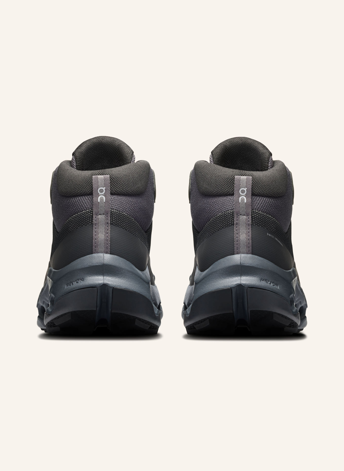 On Buty turystyczne CLOUDHORIZON 2 MID WATERPROOF: CZIEMNOSZARY / SZARY