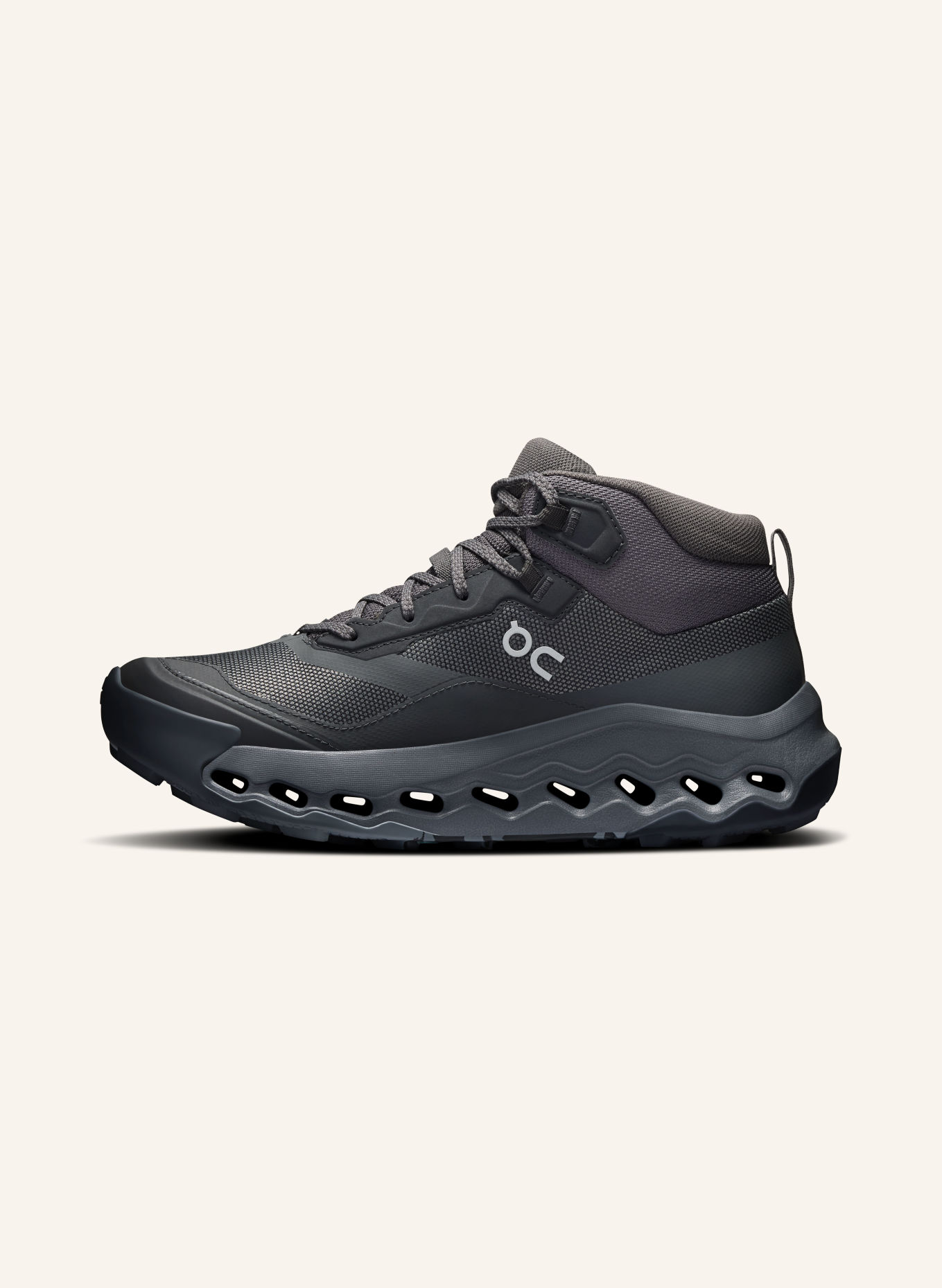 On Buty turystyczne CLOUDHORIZON 2 MID WATERPROOF: CZIEMNOSZARY / SZARY
