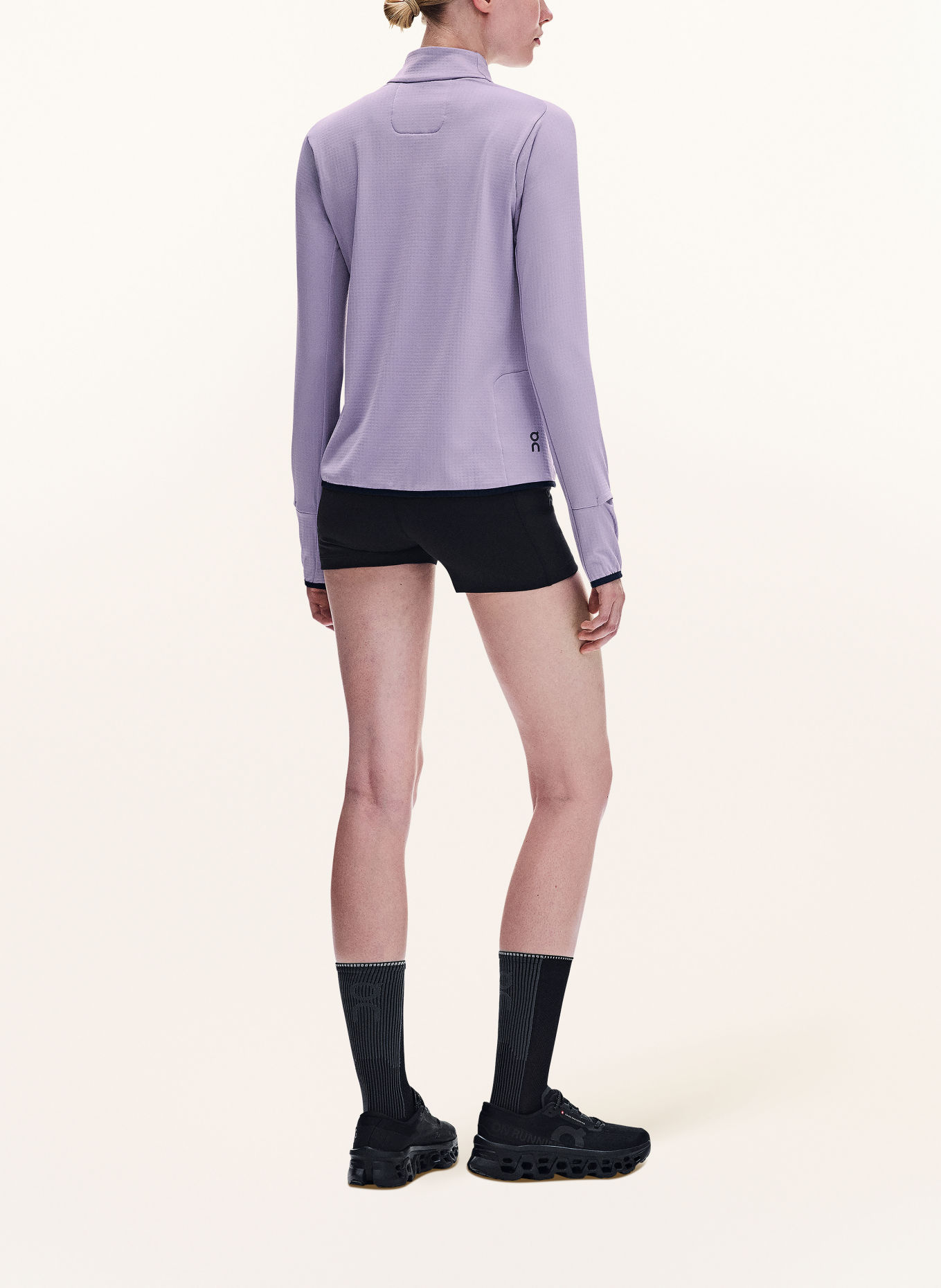 On Tricou funcțional CLIMATE: MOV DESCHIS / NEGRU