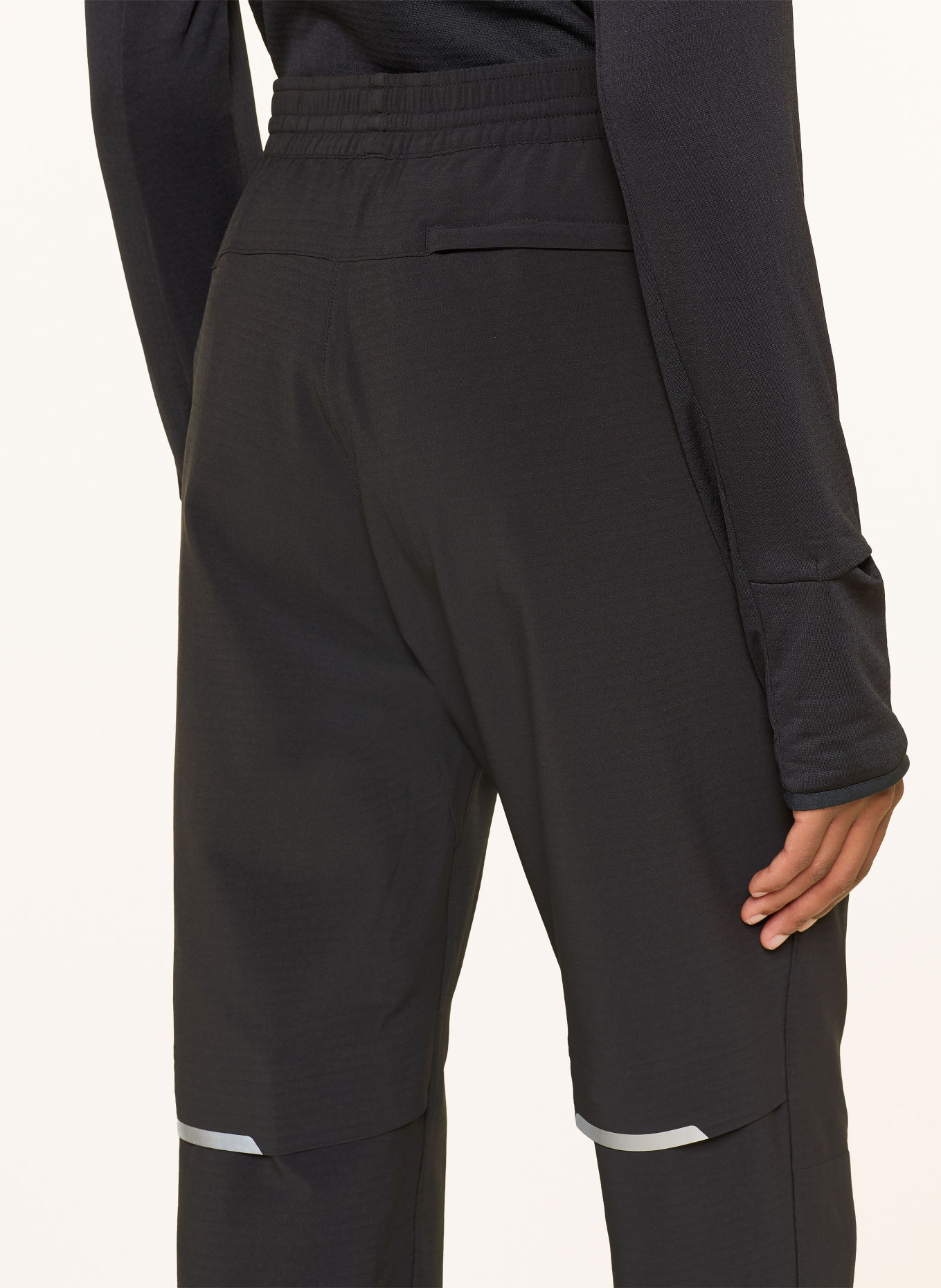 On Pantalon de course WEATHER WINTER: NOIR