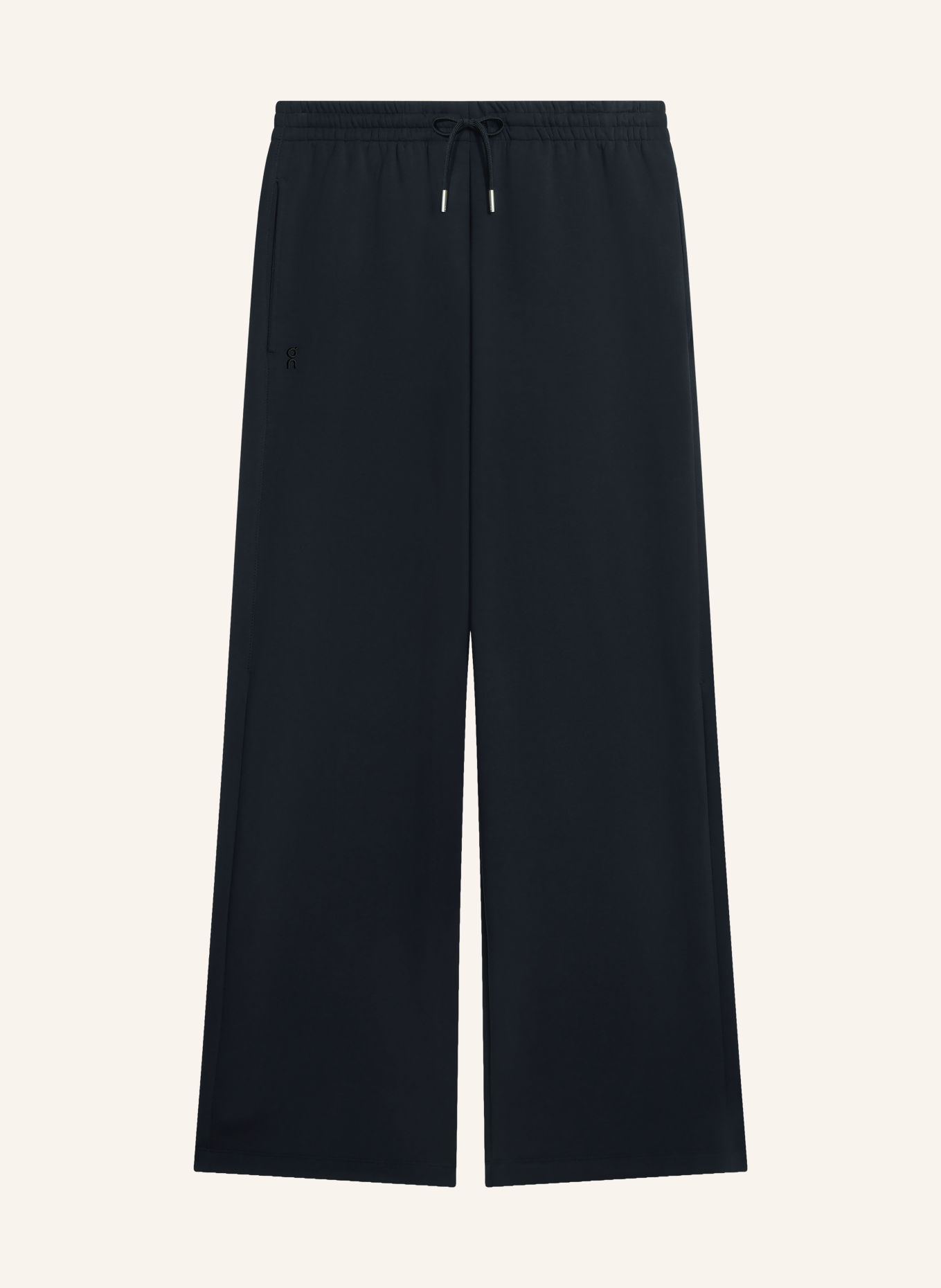 On STUDIO Training pants: BLACK