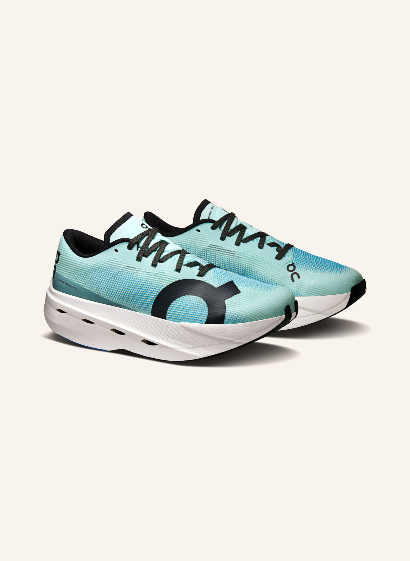 On Buty do biegania CLOUDBOOM VOLT: JASNONIEBIESKI / CZARNY