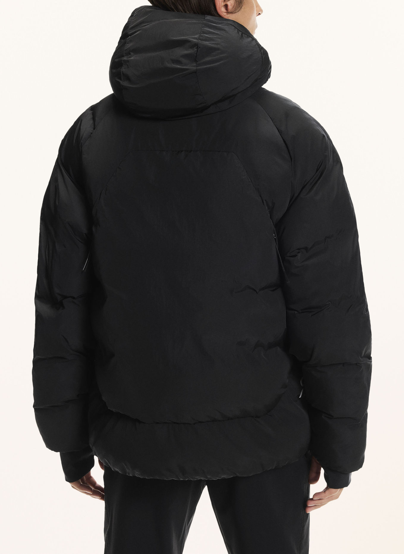 On ALL DAY PUFFER Quilted Jacket: BLACK