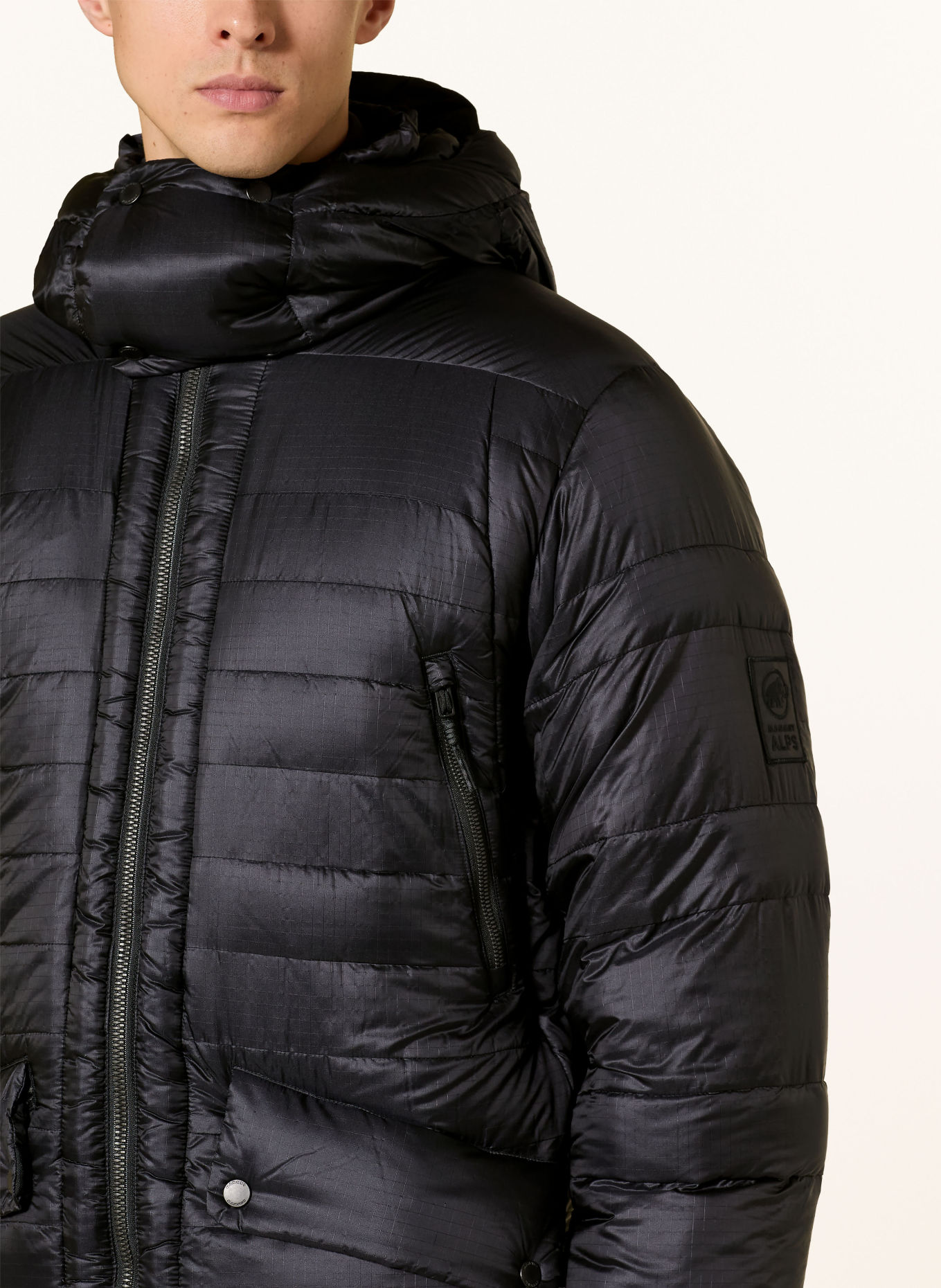 MAMMUT Jachetă din puf ALPS IN: NEGRU