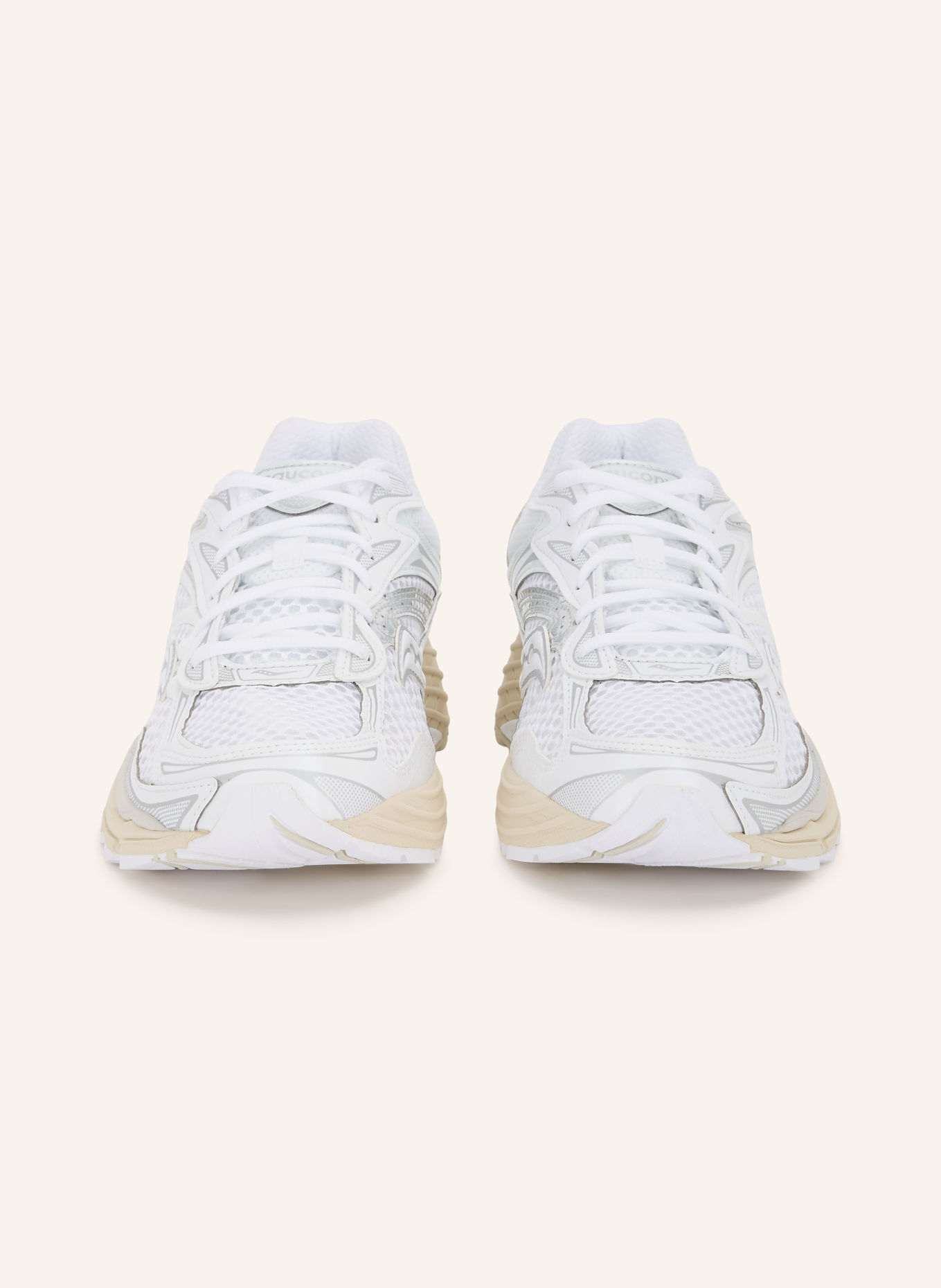 saucony Sneaker PROGRID OMNI 9: WEISS / SILBER