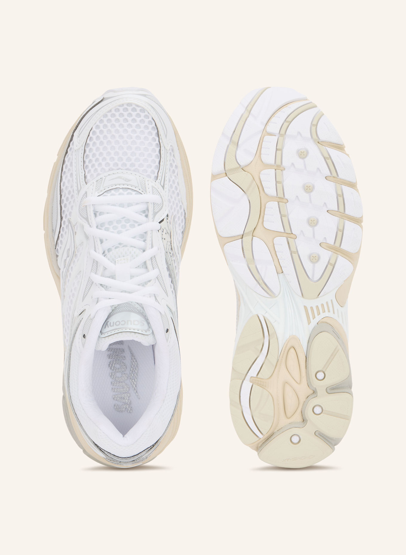 saucony Sneaker PROGRID OMNI 9: WEISS / SILBER
