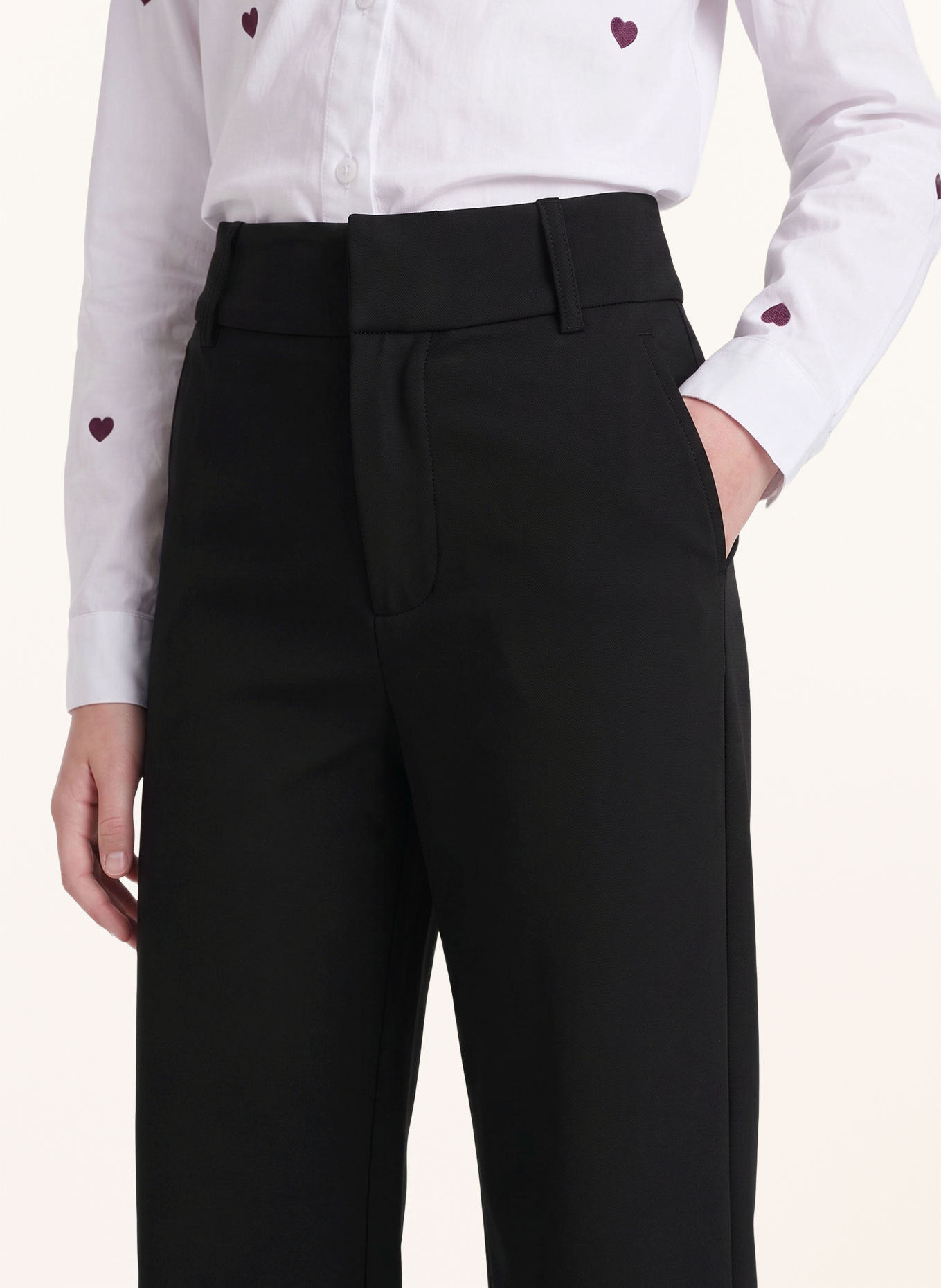 ONLY Pantalon: NOIR