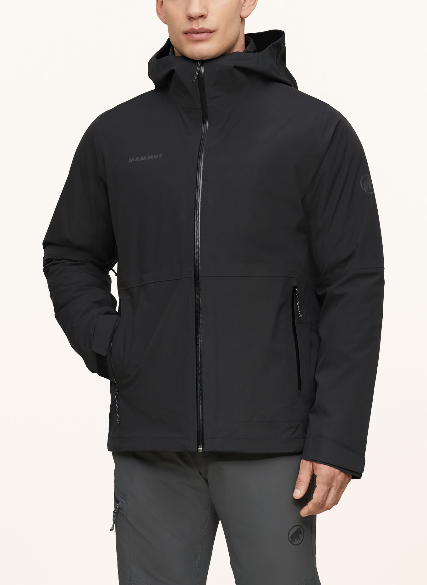 MAMMUT LINARD GUIDE 2-in-1 jacket: BLACK