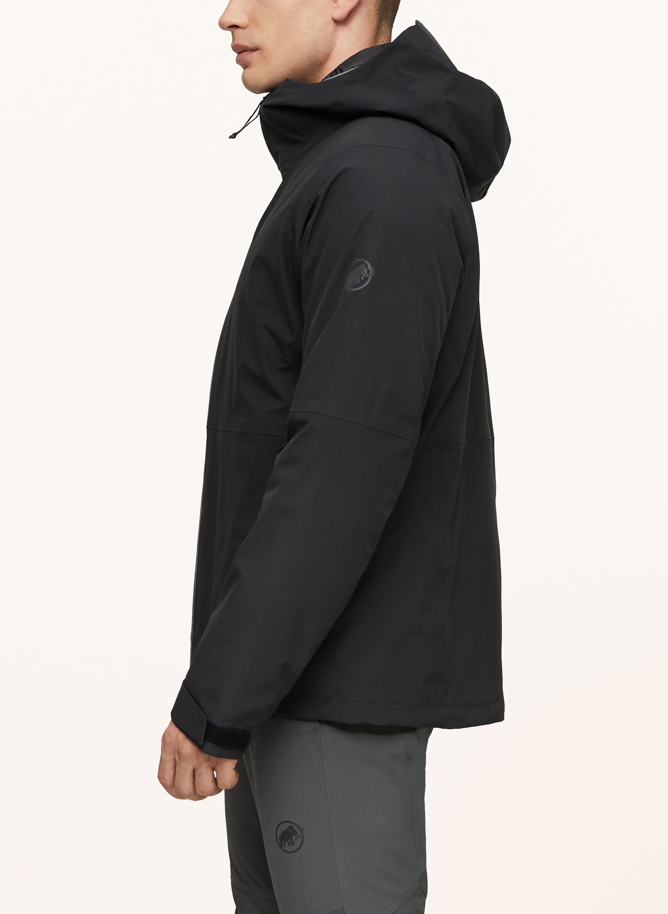 MAMMUT LINARD GUIDE 2-in-1 jacket: BLACK
