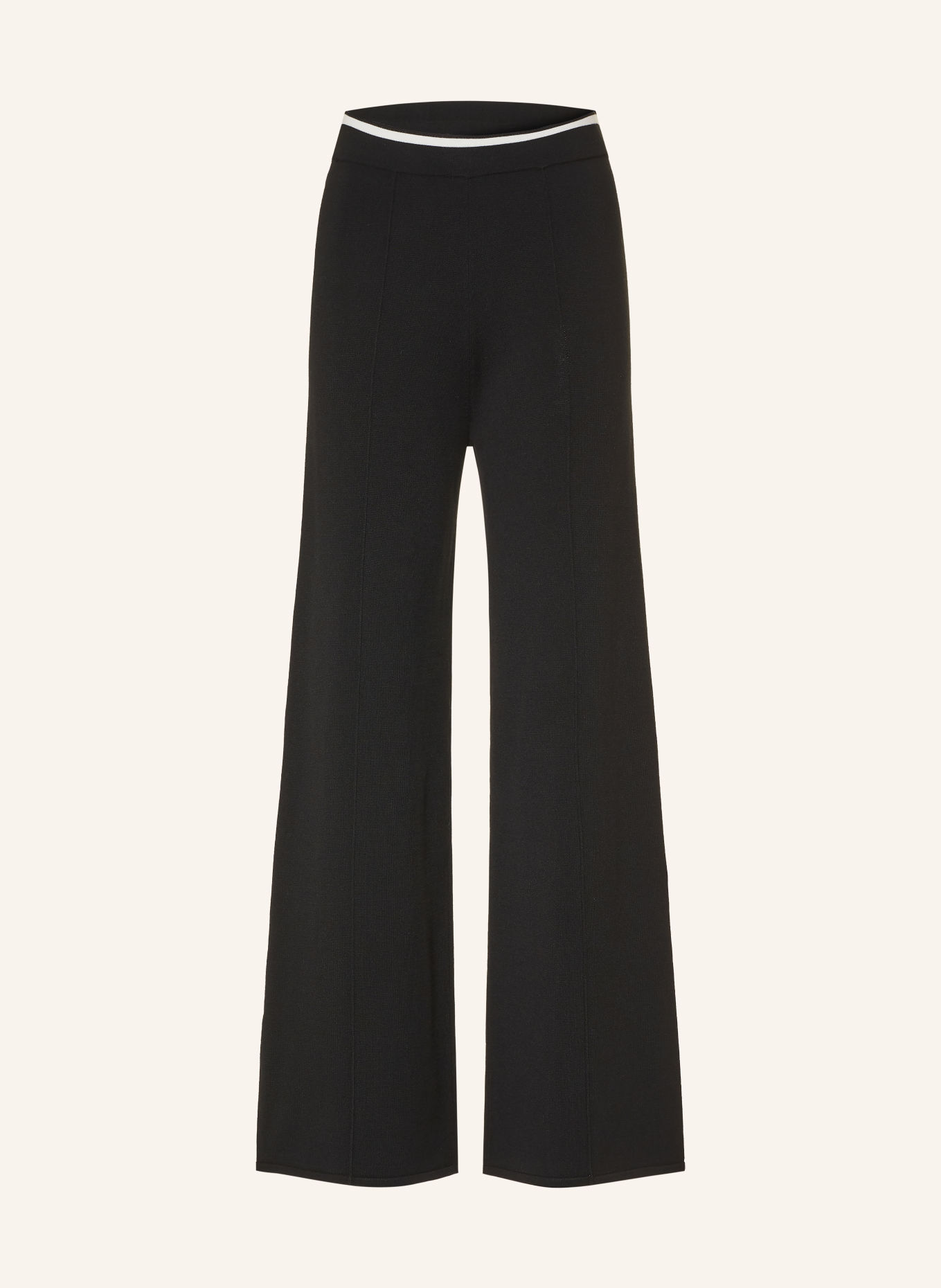 LIU JO Pantalon en maille: NOIR