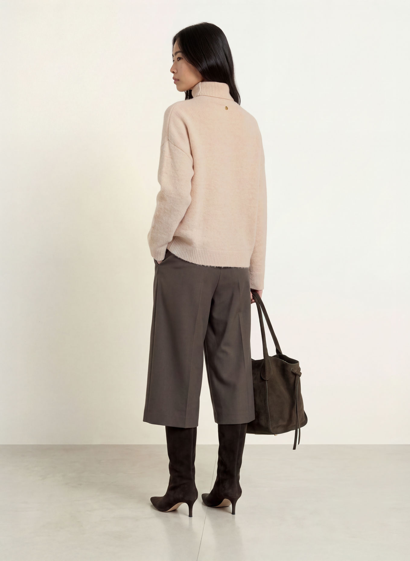 LIU JO Coltrui HAIRY: BEIGE