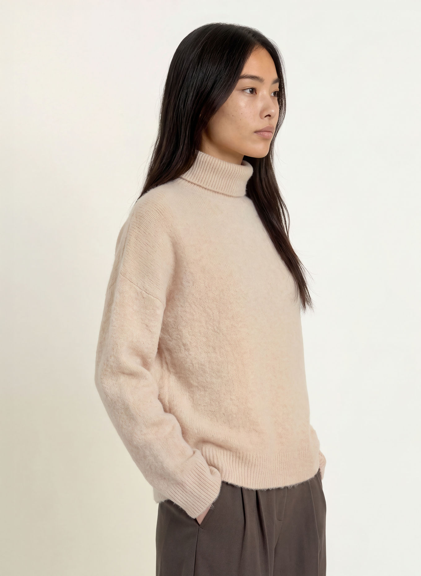 LIU JO Coltrui HAIRY: BEIGE