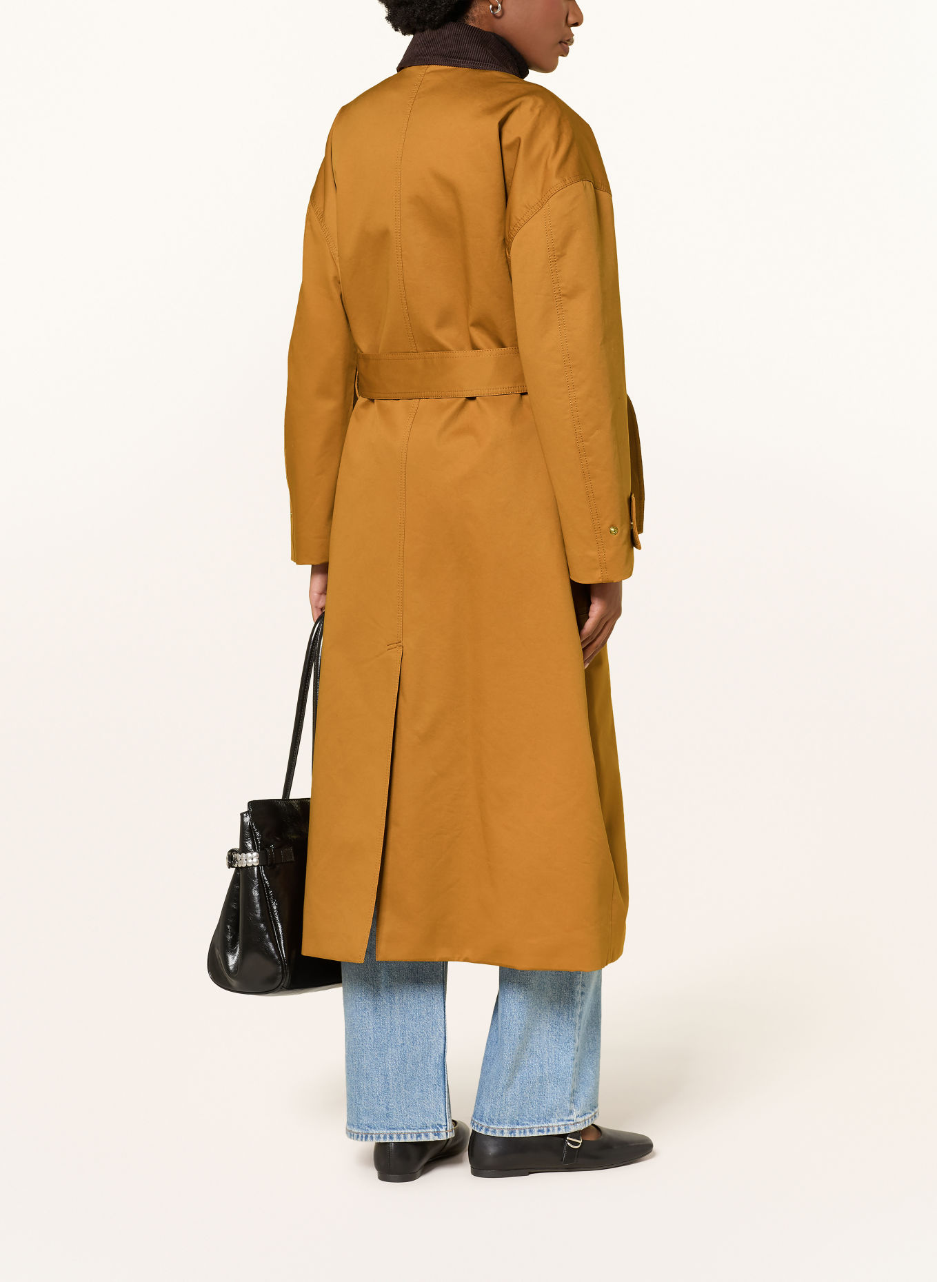 InWear Mantel HUNTERYIW: COGNAC / DUNKELBRAUN