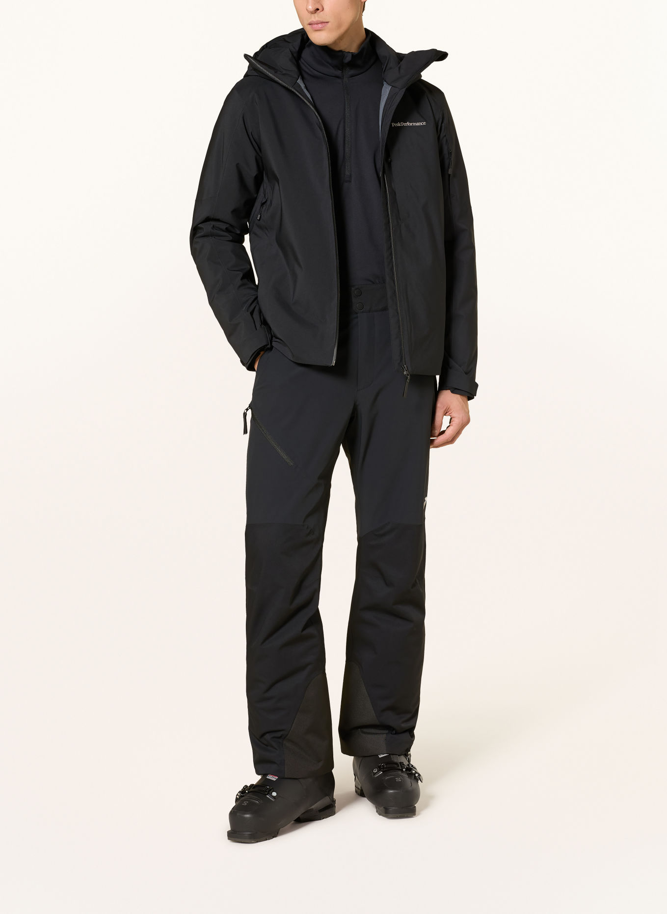 Peak Performance SHRED INSULATED Ski Pants: BLACK