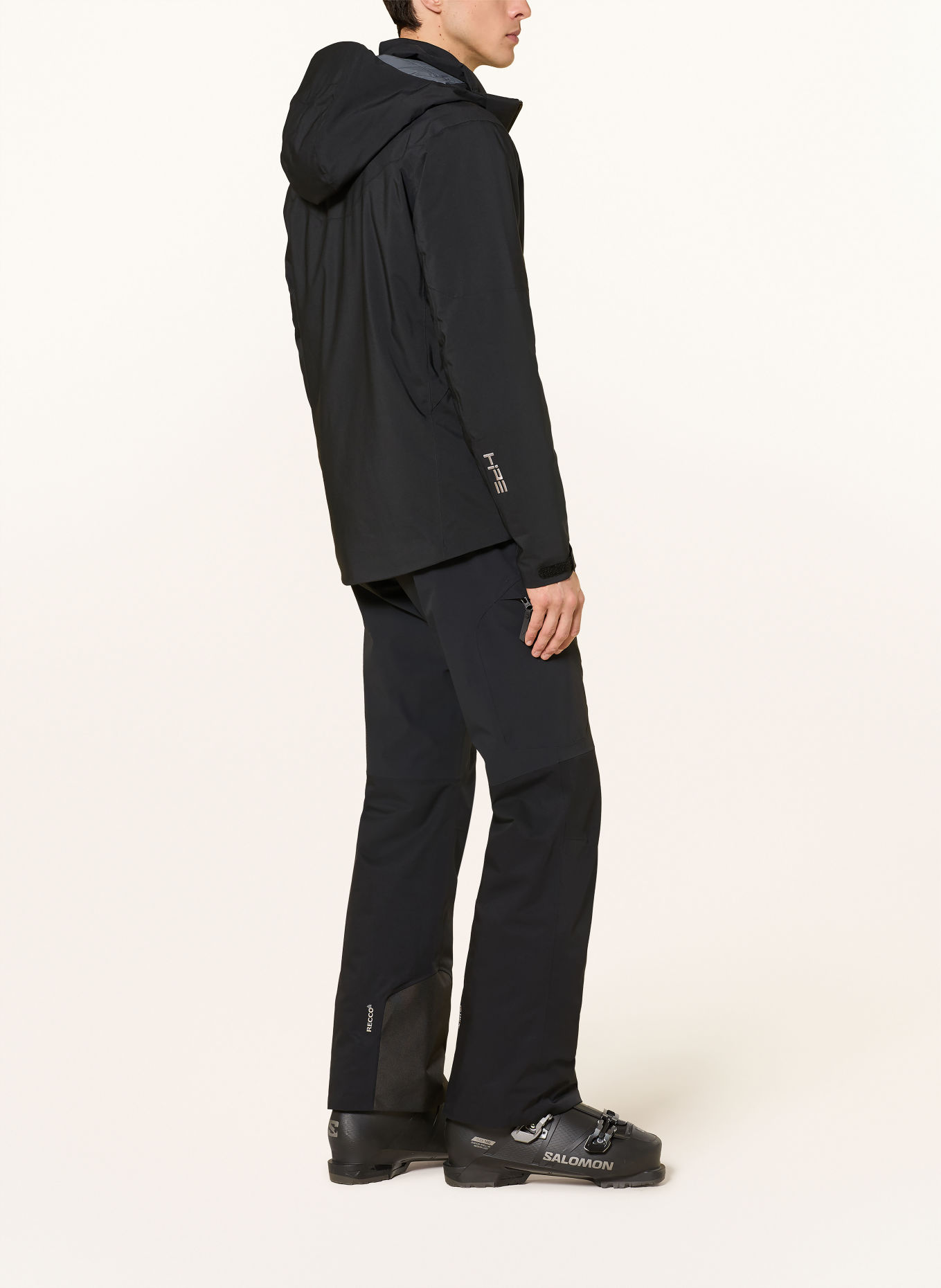 Peak Performance SHRED INSULATED Ski Pants: BLACK