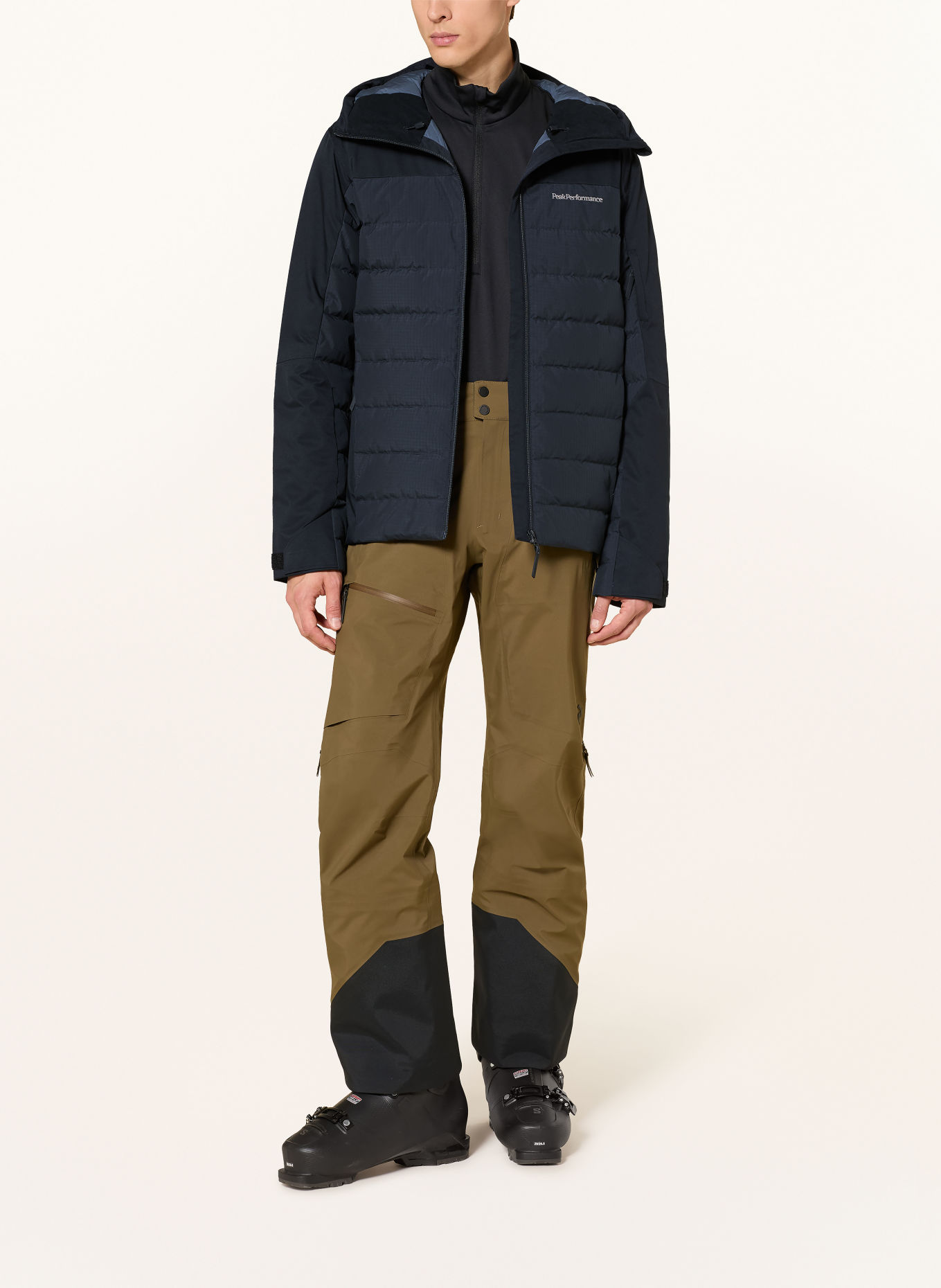 Peak Performance Donzen ski-jas SHRED: ZWART