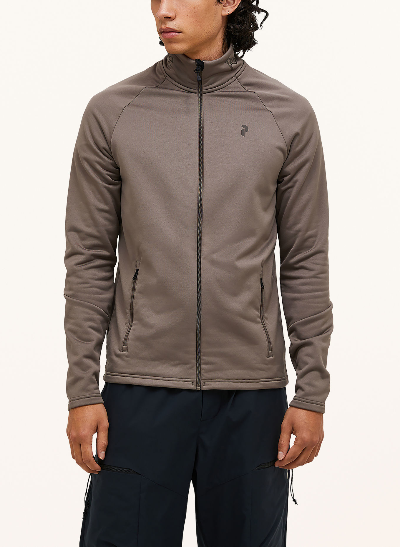 Peak Performance RIDER ESSENTIALS ZIP Mid-layer jacket: OLIVE