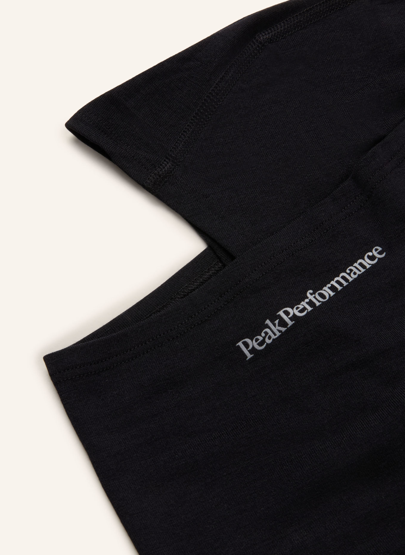 Peak Performance Balaclava: SCHWARZ