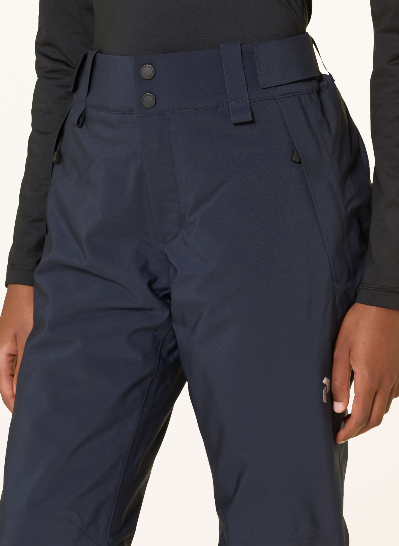 Peak Performance Skibroek ANIMA INSULATED: DONKERBLAUW / ZWART