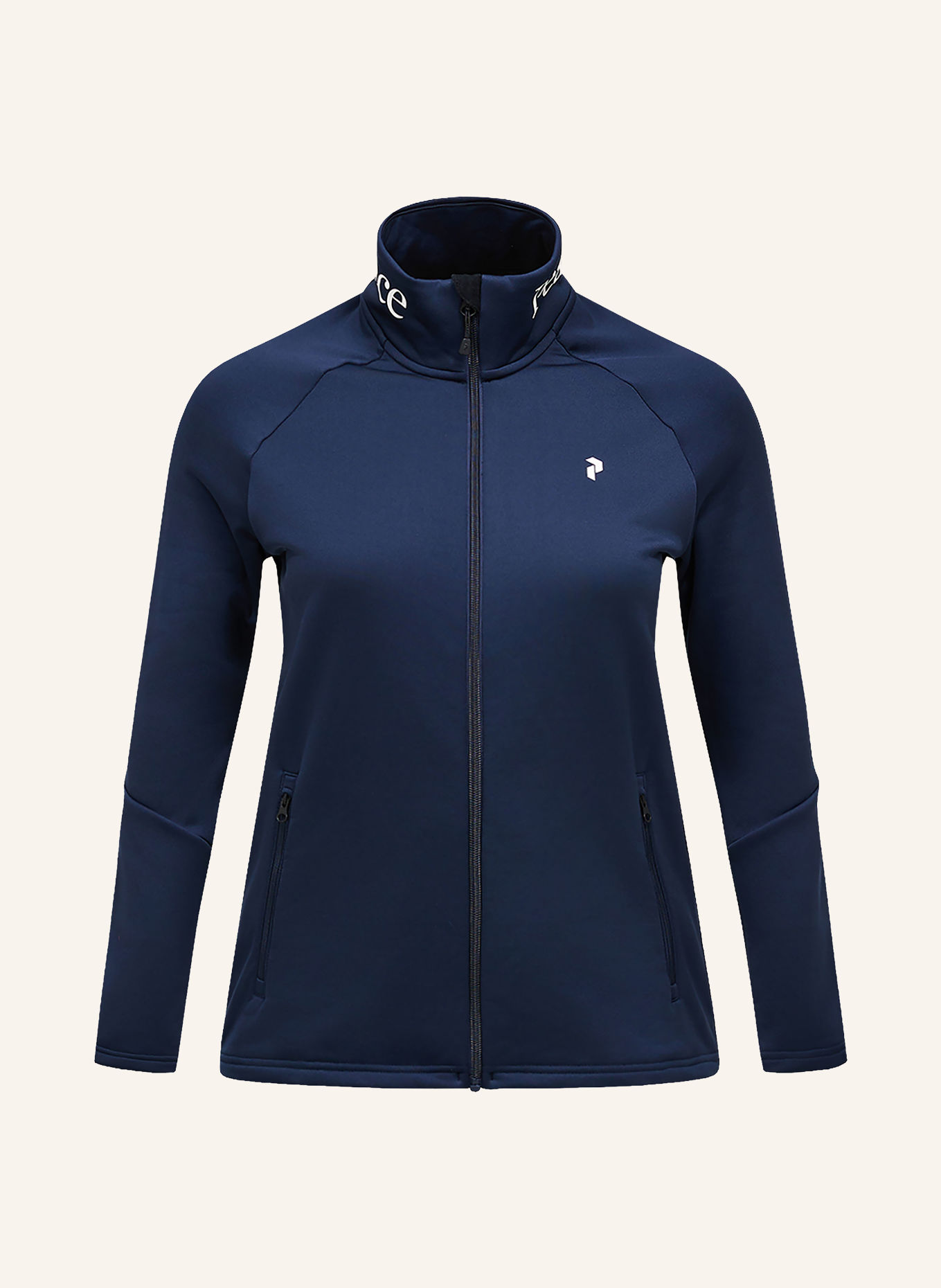 Peak Performance Midlayer-Jacke RIDER ESSENTIALS ZIP: DUNKELBLAU